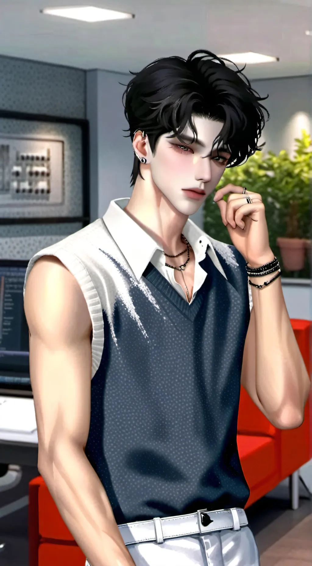 ai character: ++trav++ background