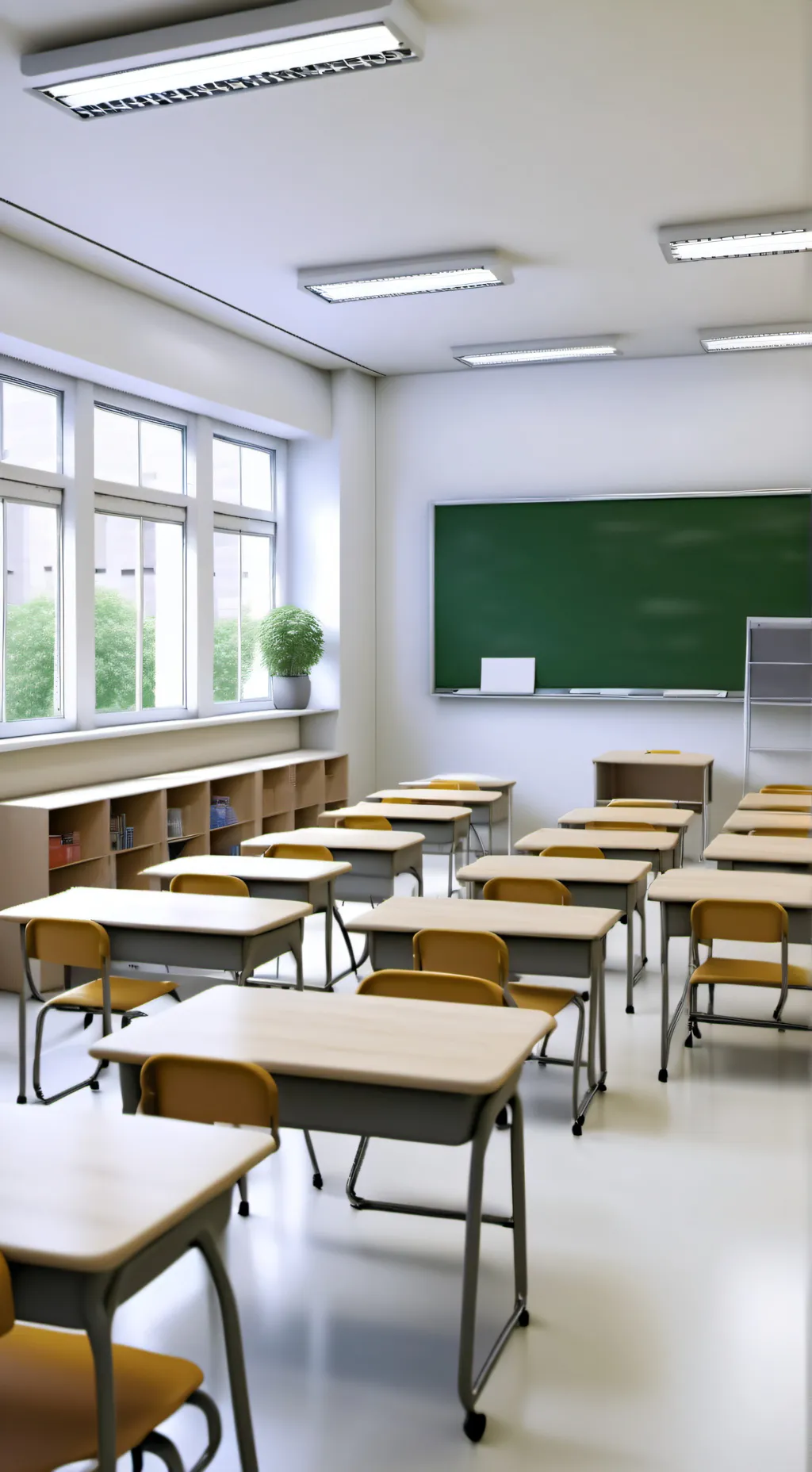 ai character: New School! background