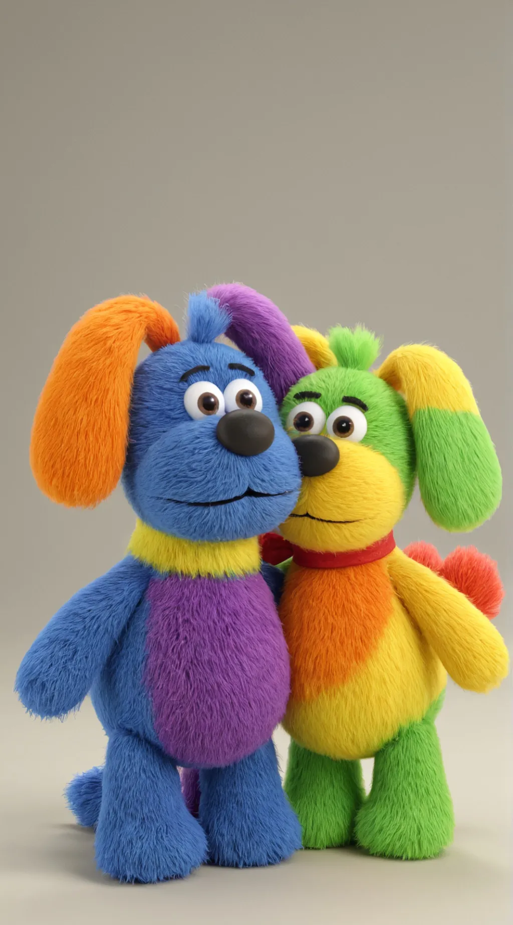 ai character: Gay plushies background