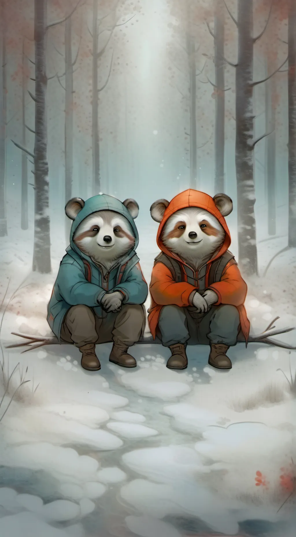 ai character: Kid Critters  background