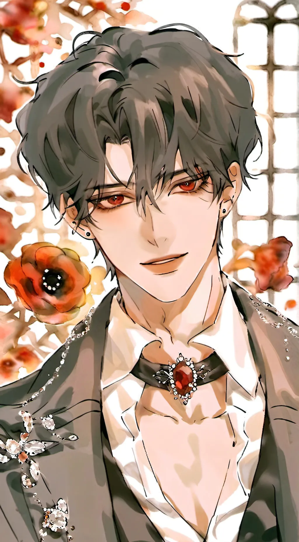 ai character: ★~•Ren•~★ background