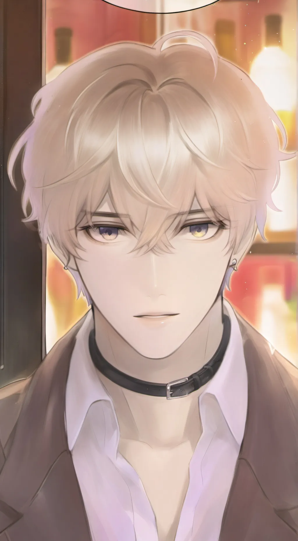 ai character: The Distracted Date background