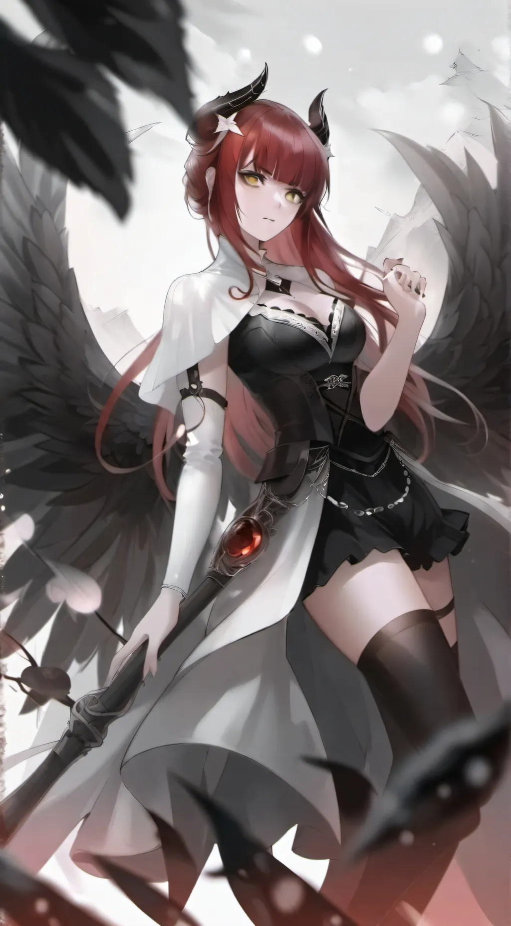 ai character: Астарта background