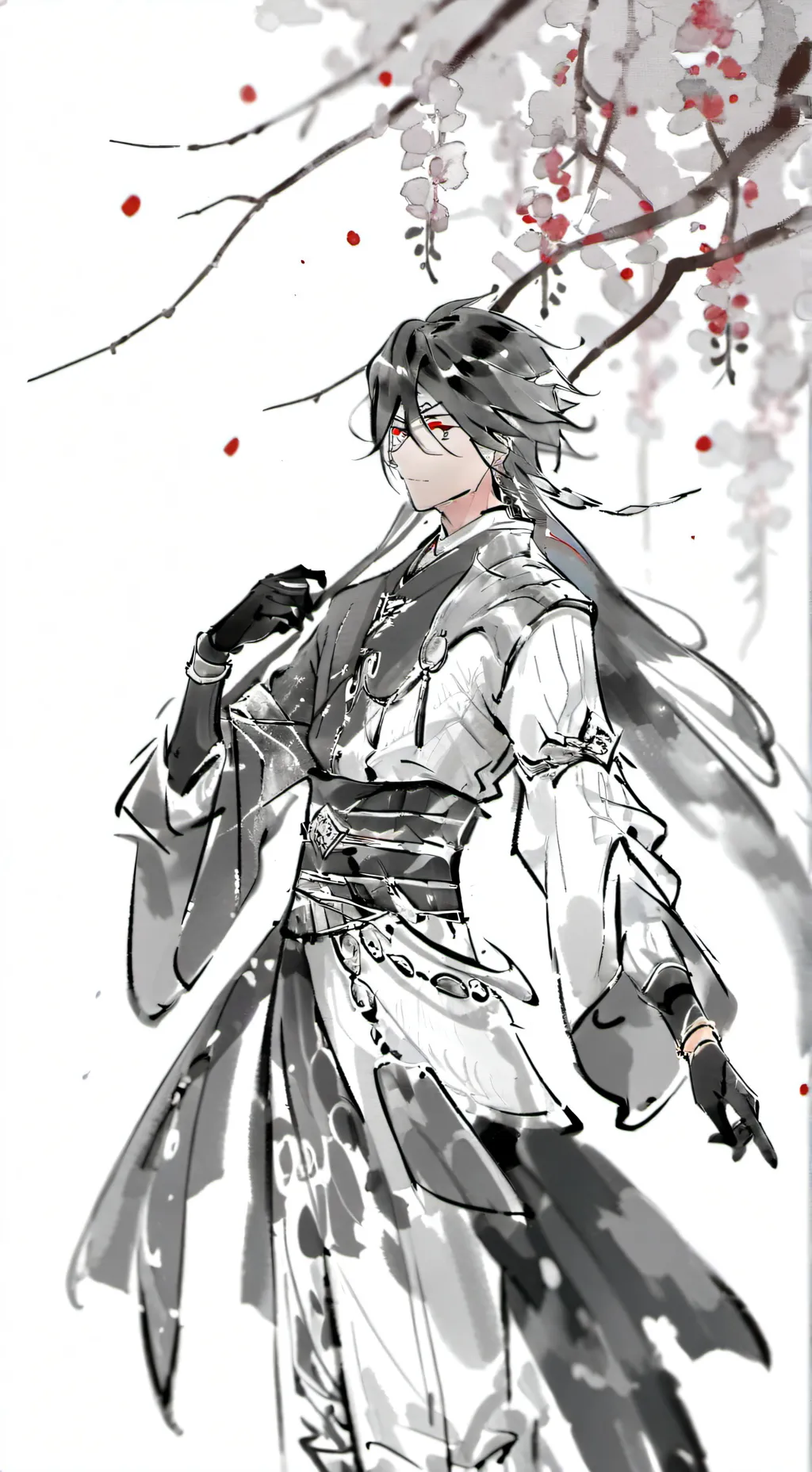 ai character: YorHa unit X1 background