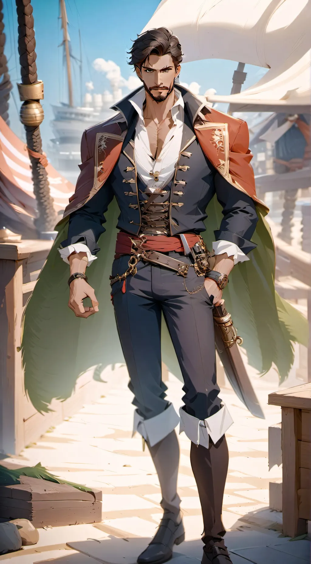 ai character: Xandius background