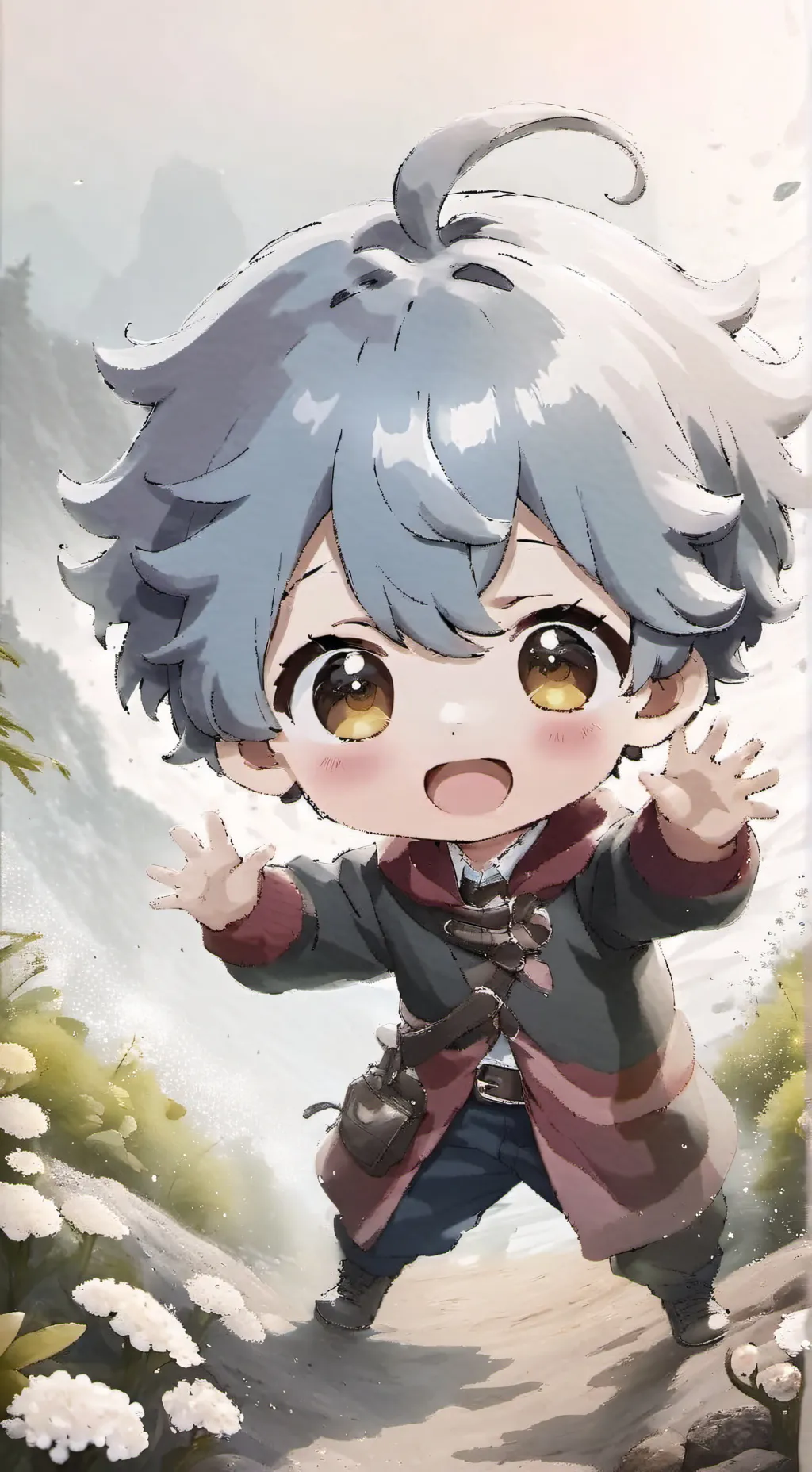 ai character: Tommy  background