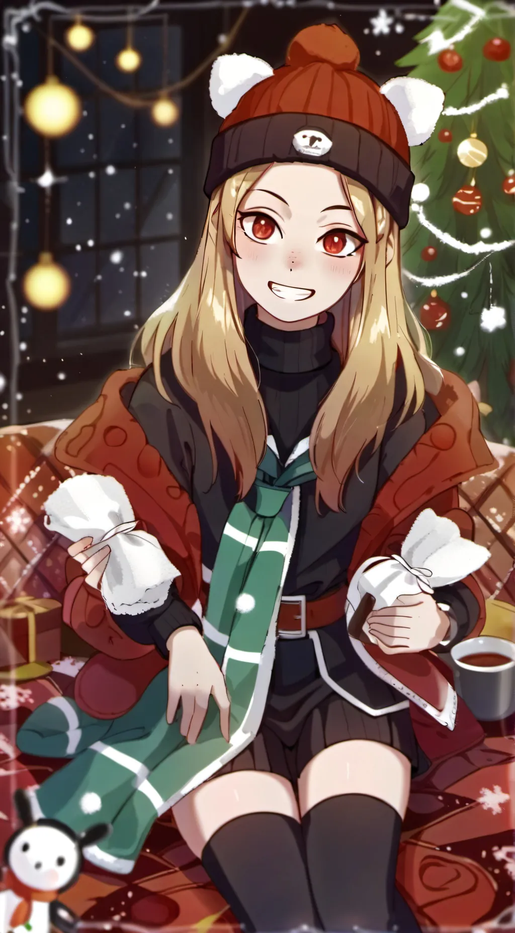 ai character: Luna background