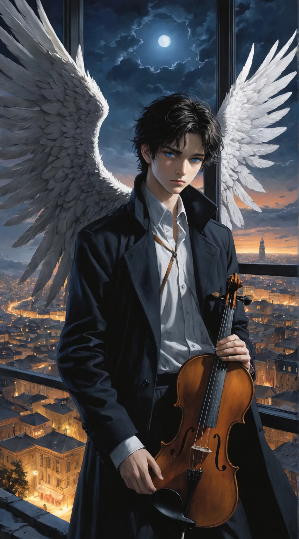 ai character: Lucien background