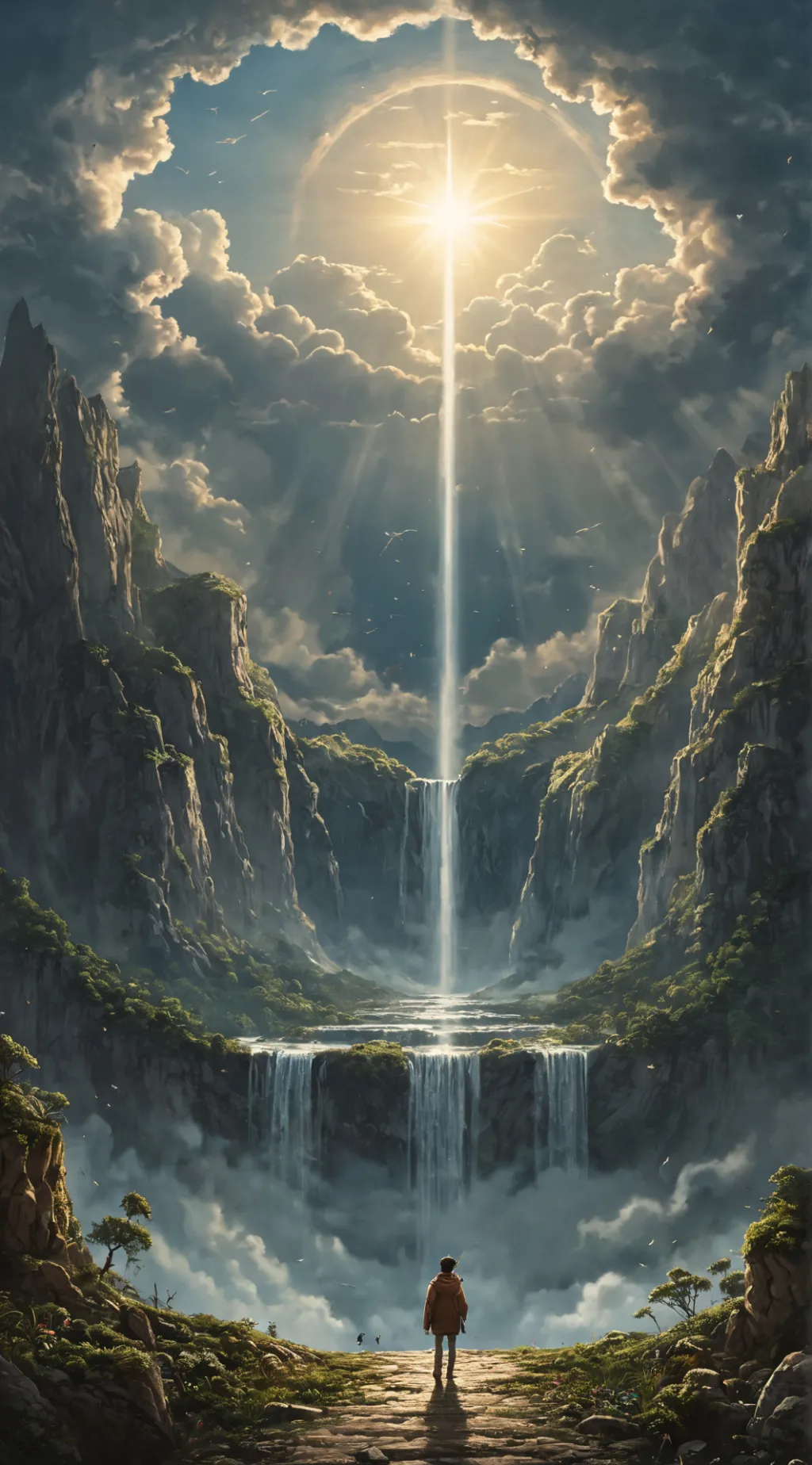 ai character: jjk heaven  background