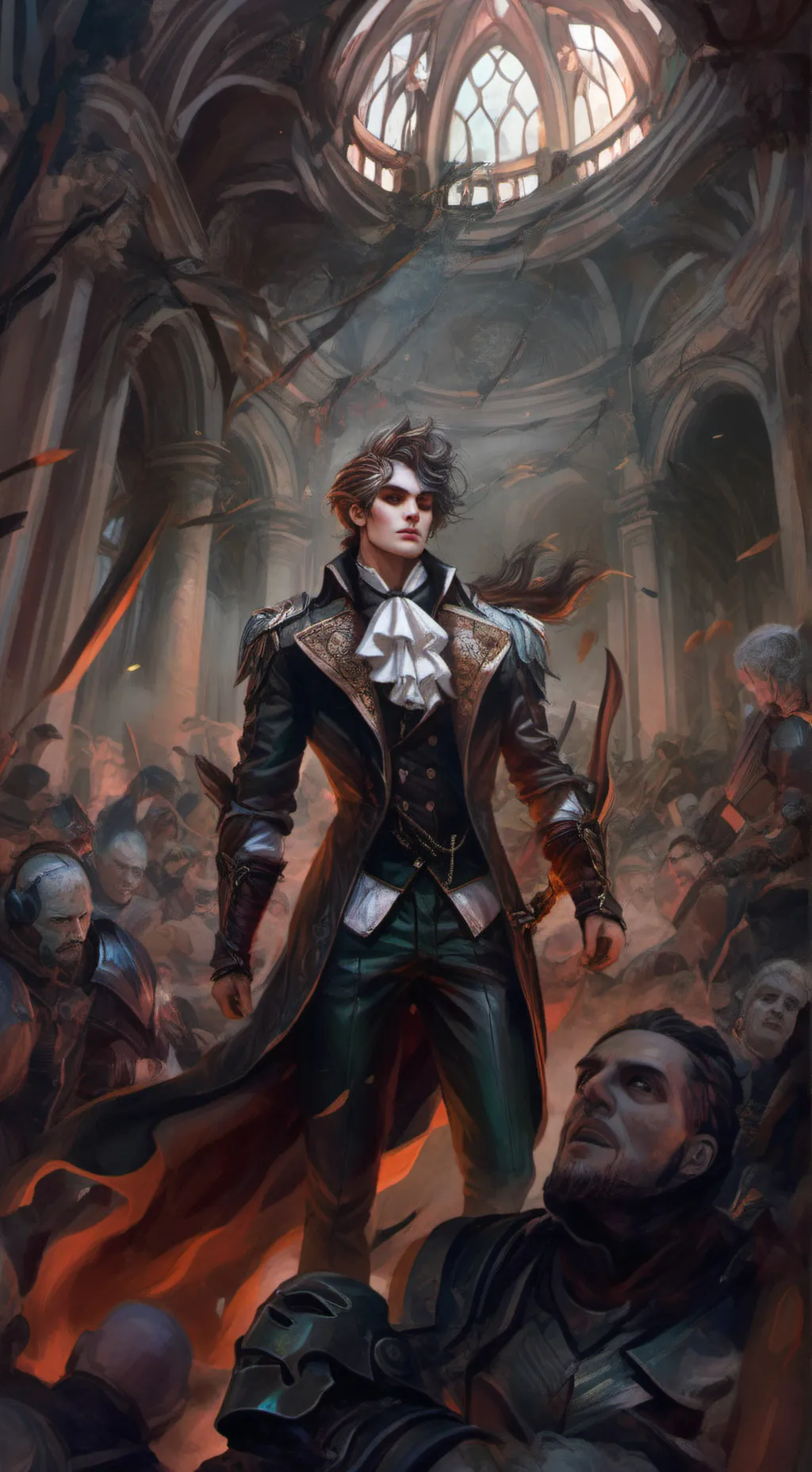 ai character: Dun-geon background