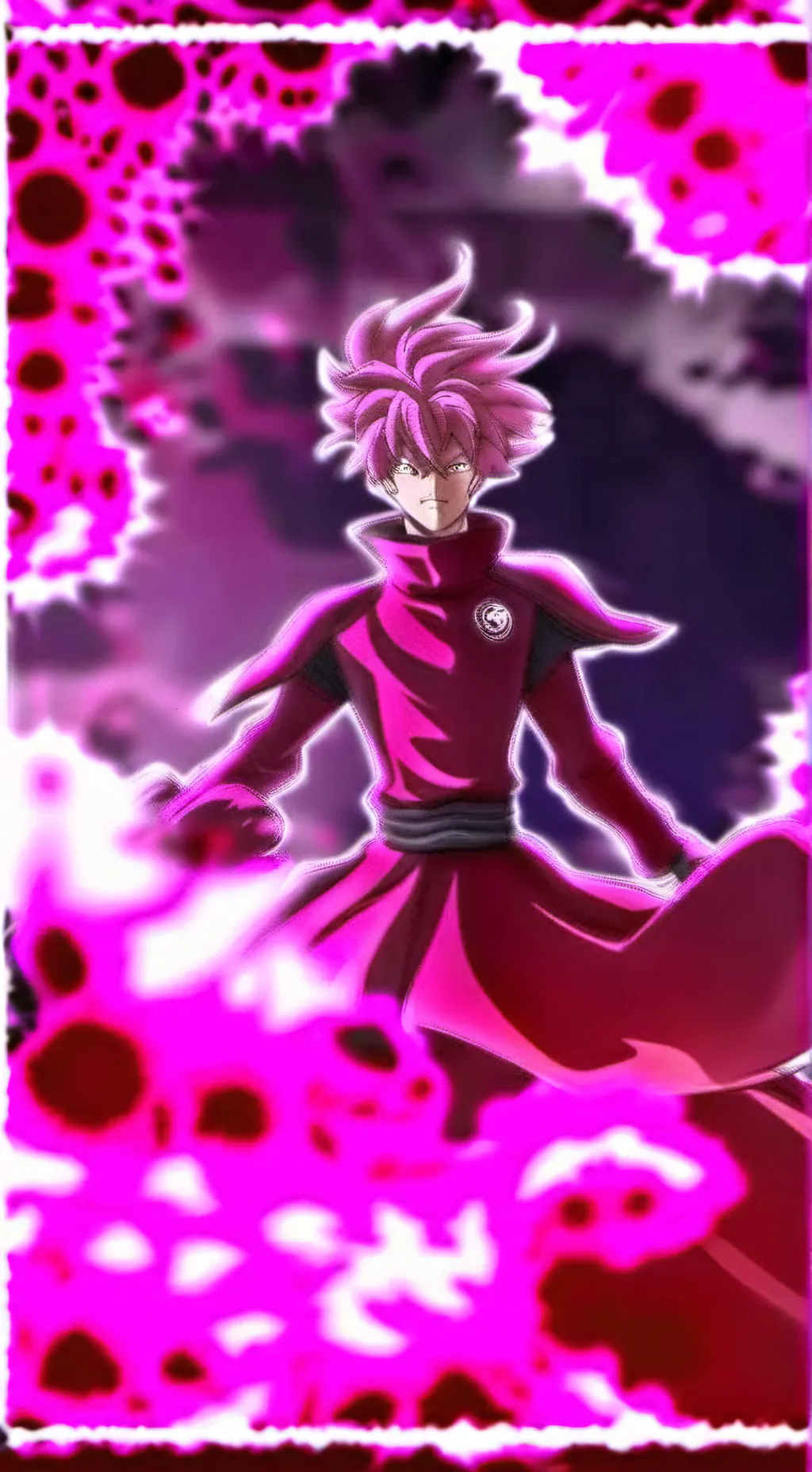 ai character: Goku Blak  background