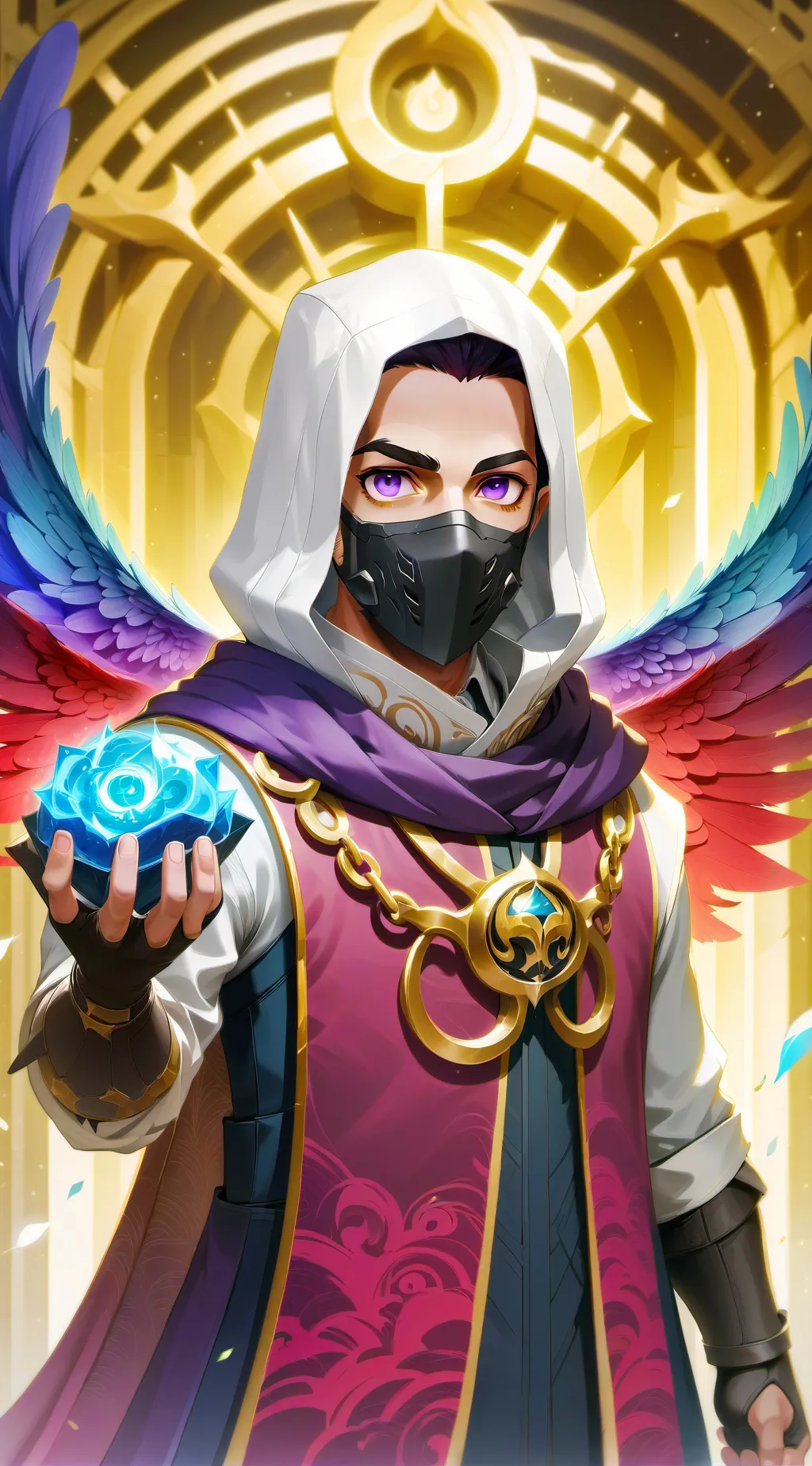 ai character: El lider😎 background