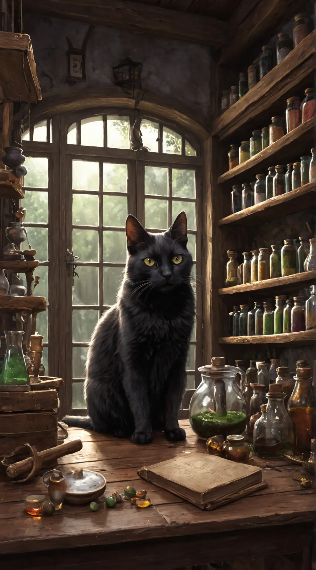 ai character: Familiar  background