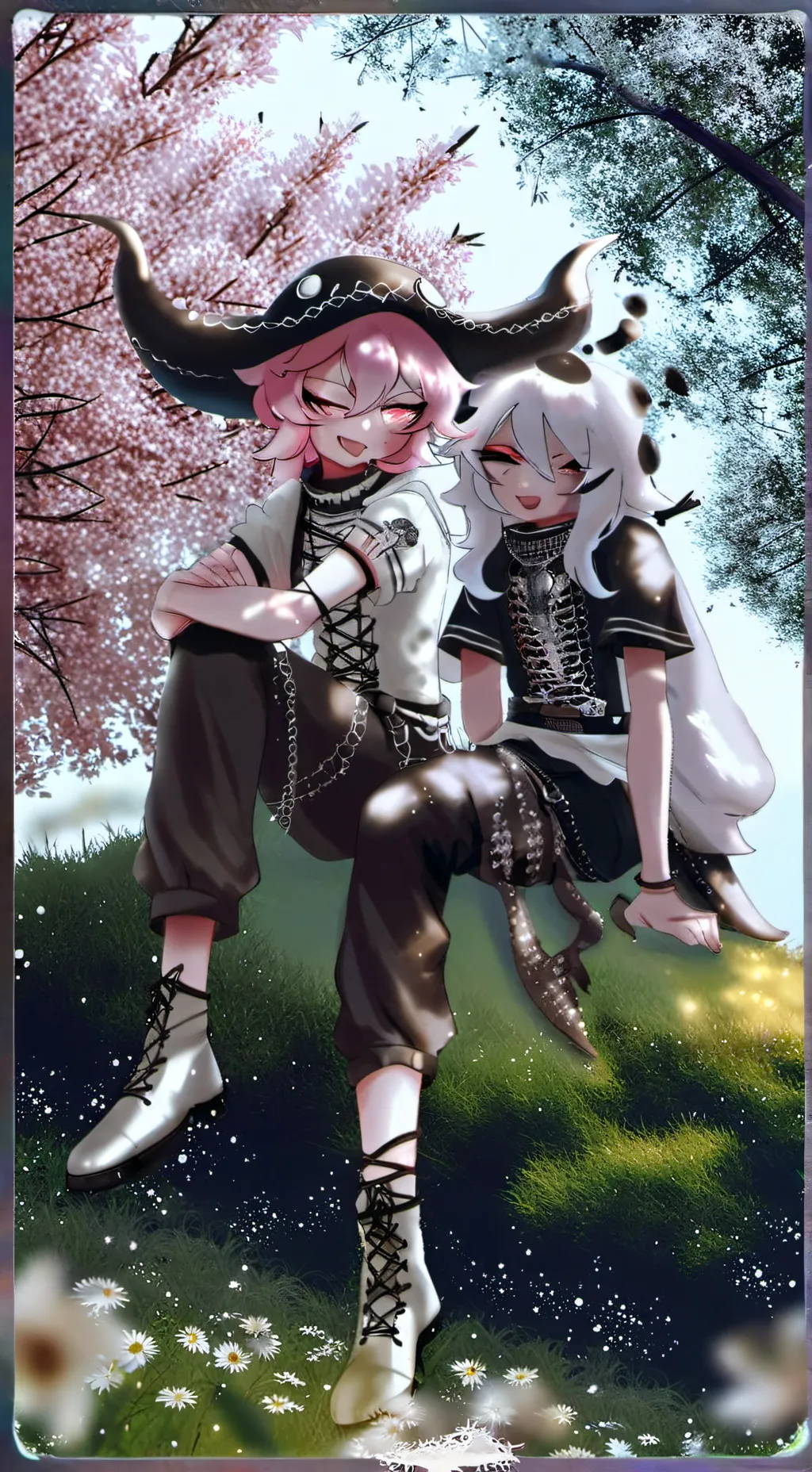 ai character: la parejita😼😼 background