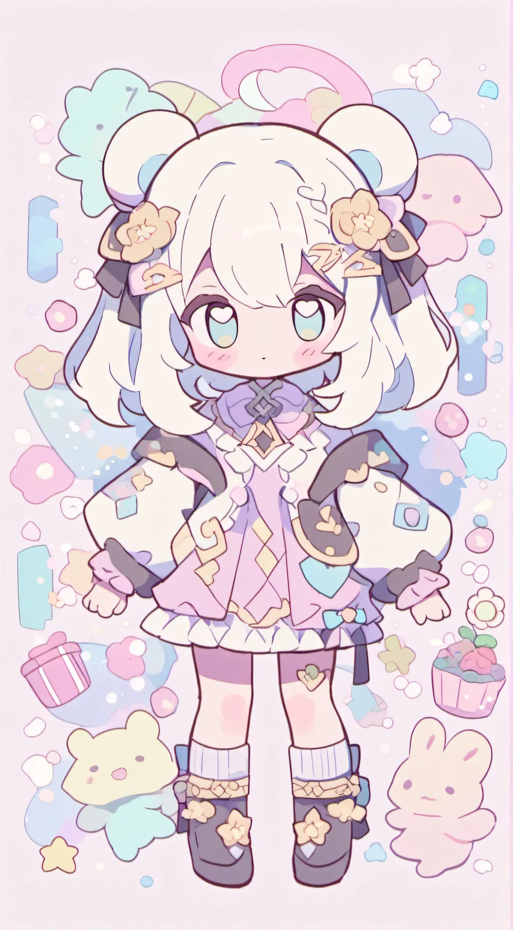 ai character: You as a pro hero! background