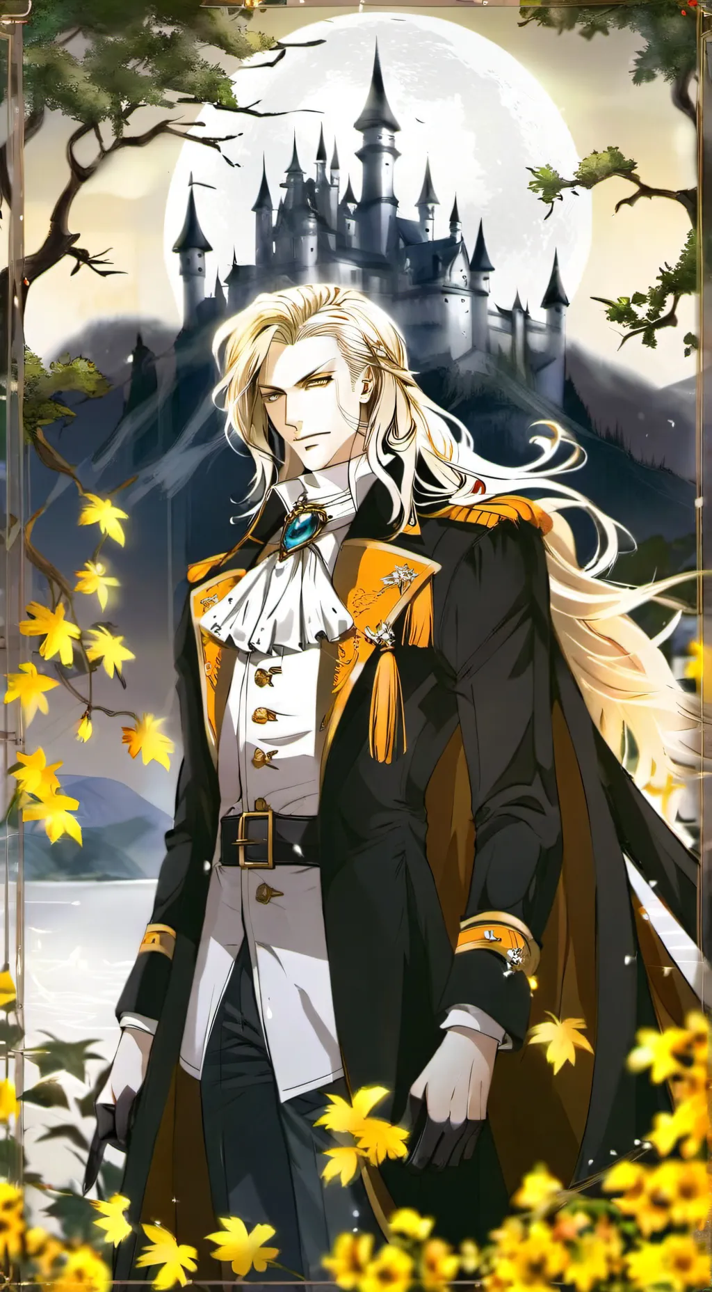 ai character: Alucard background