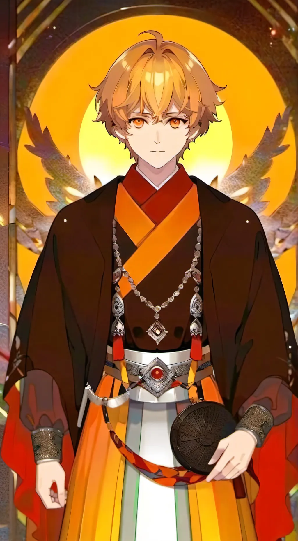 ai character: zenitsu  background