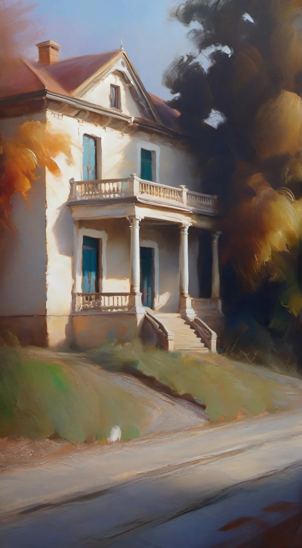 ai character: house background