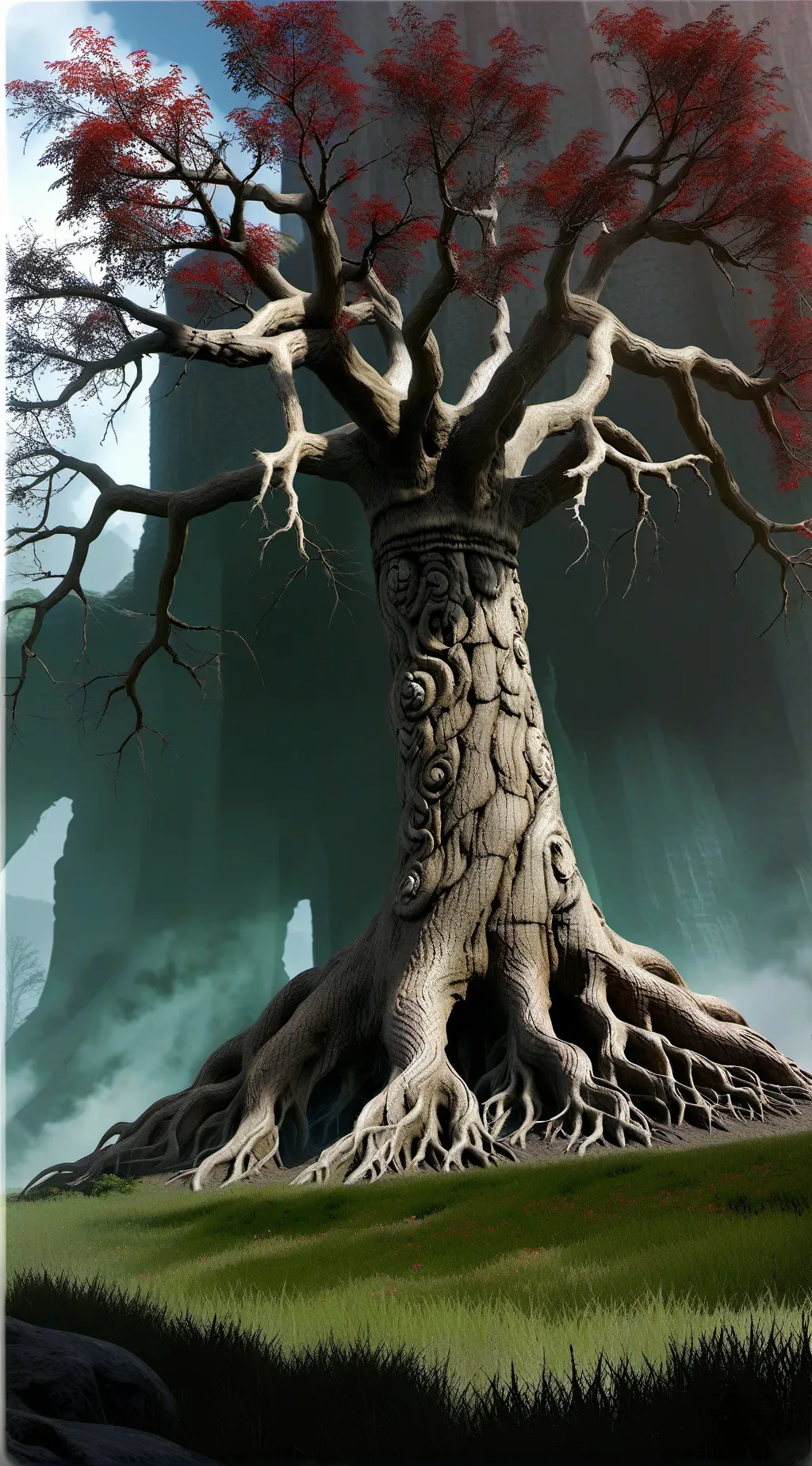 ai character: nosoi/tree background