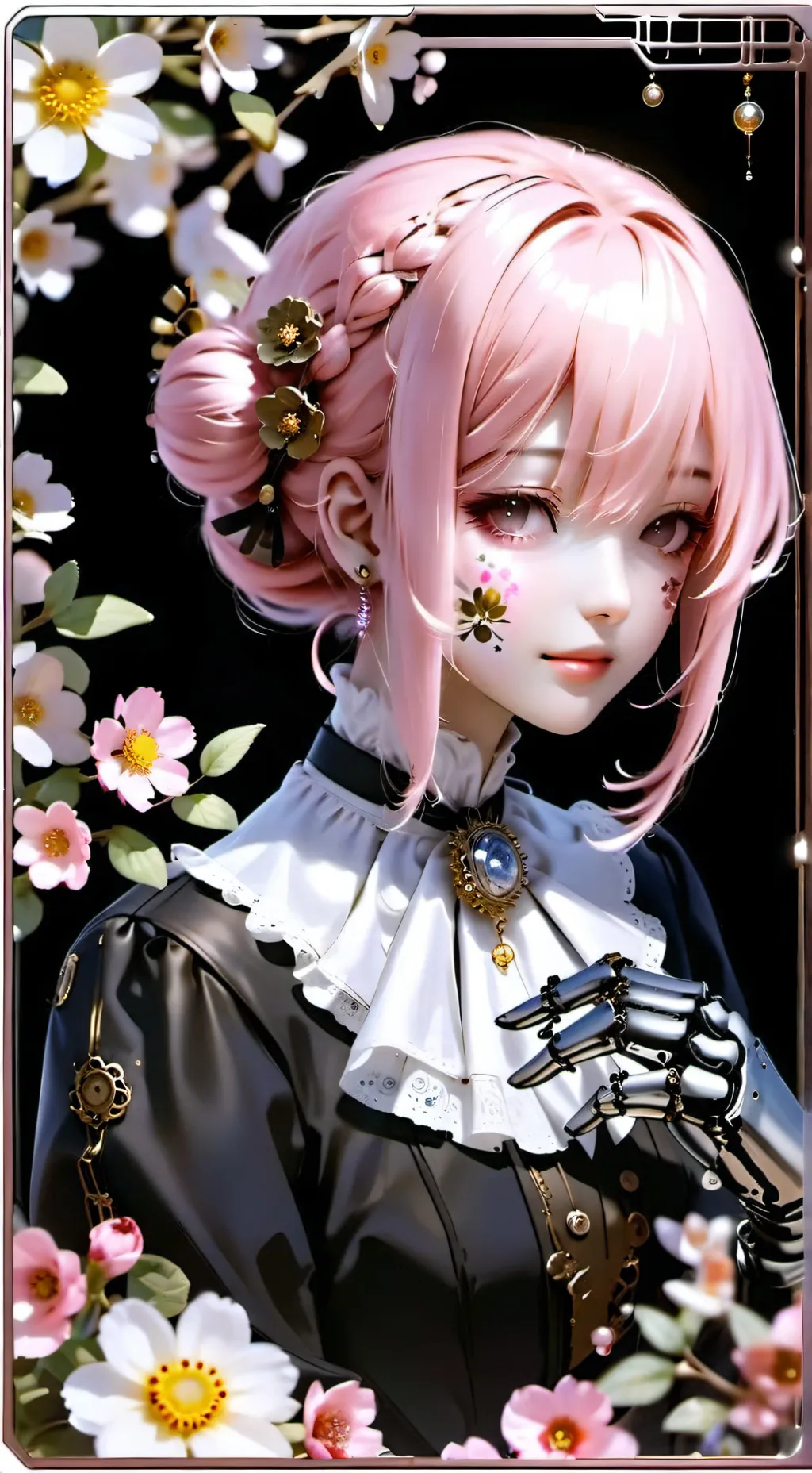 ai character: Bloom background