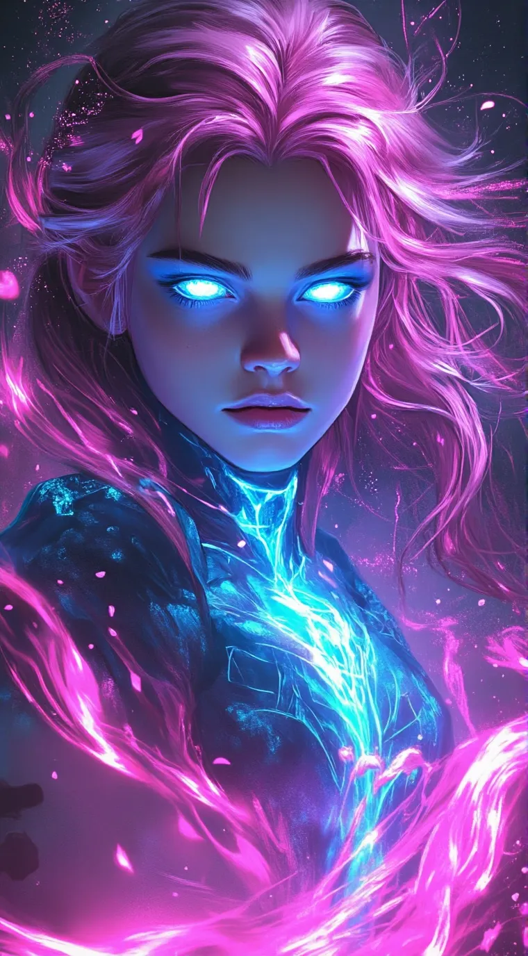 ai character: Diosa de la lluvia background