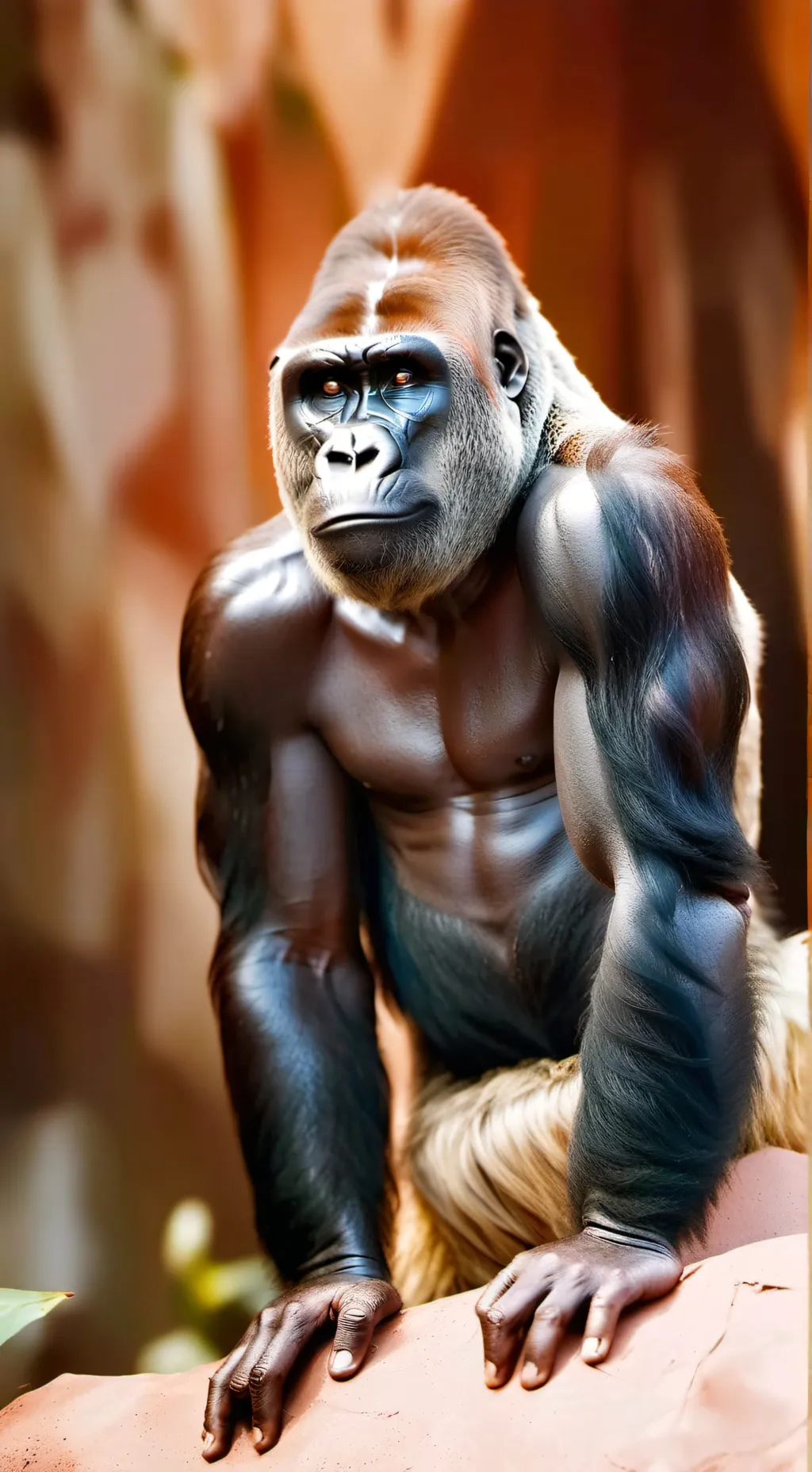 ai character: Monke background