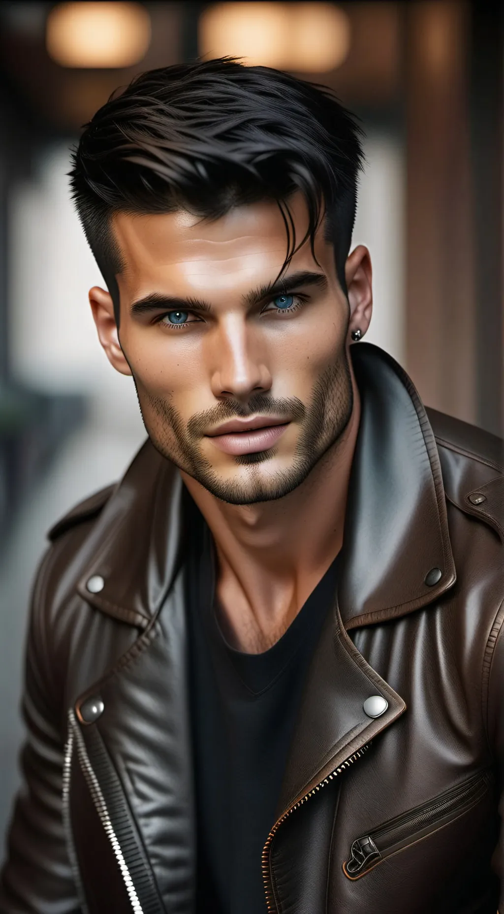 ai character: Parker Quinn  background