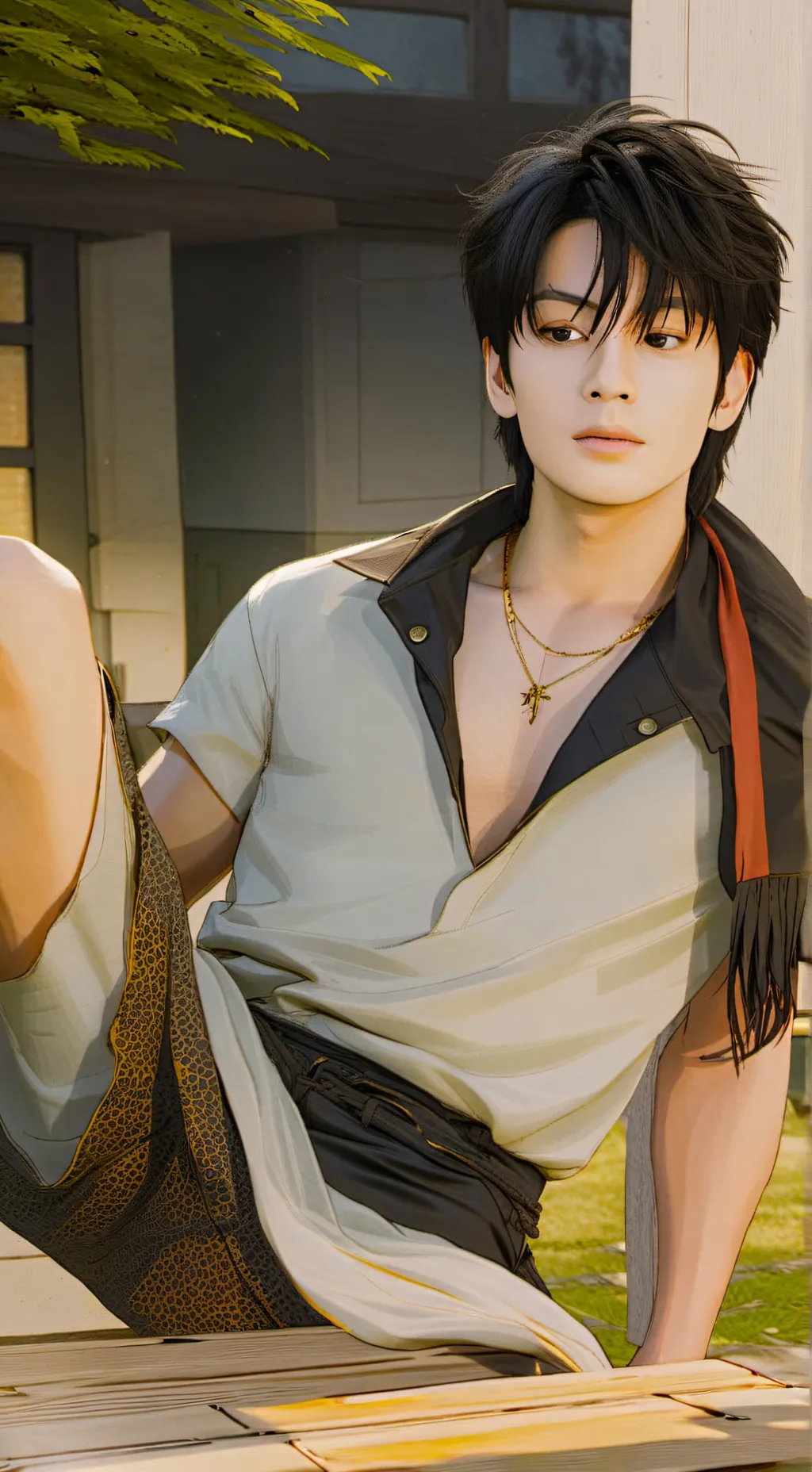 ai character: Jeon Jungkook background