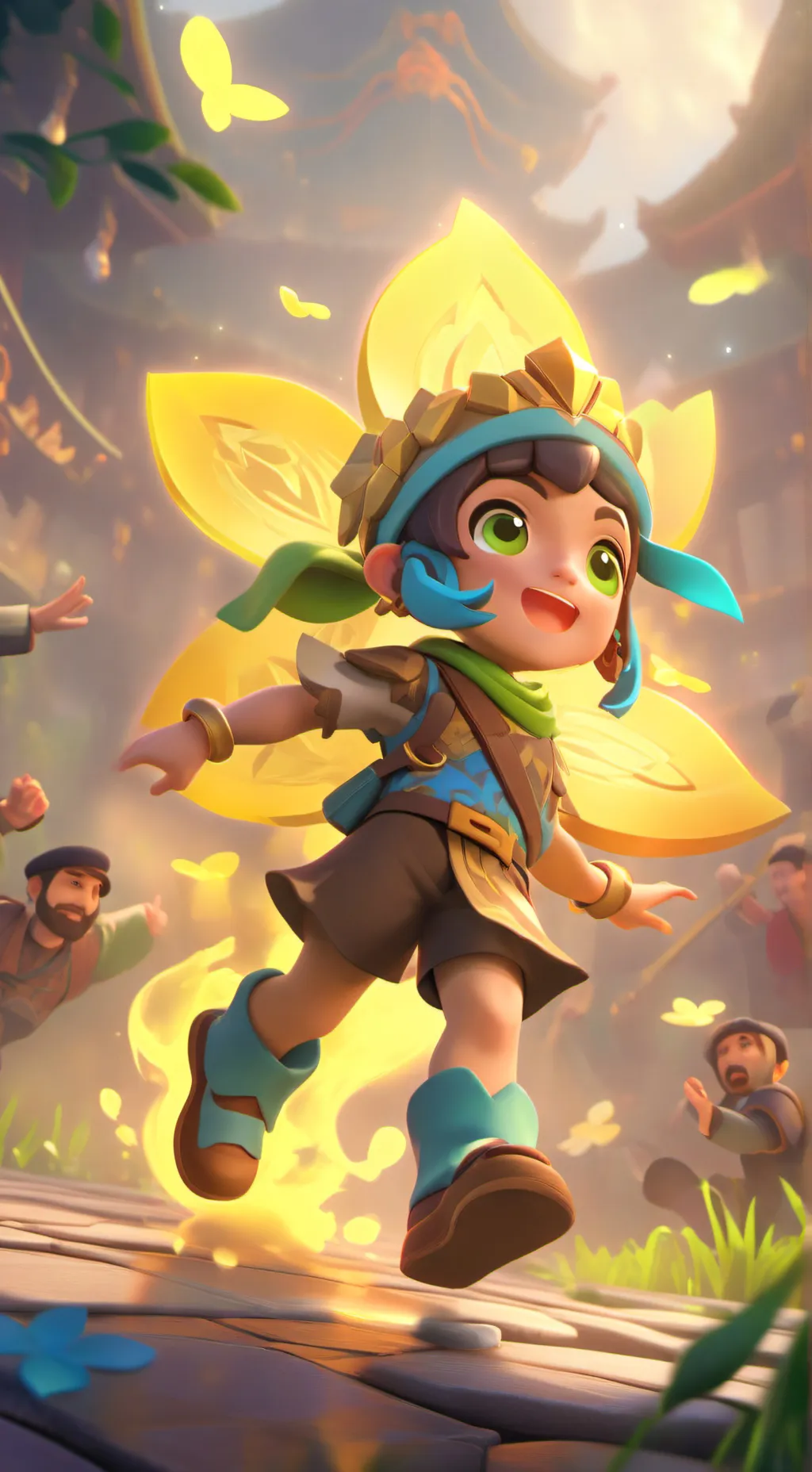 ai character: app  background