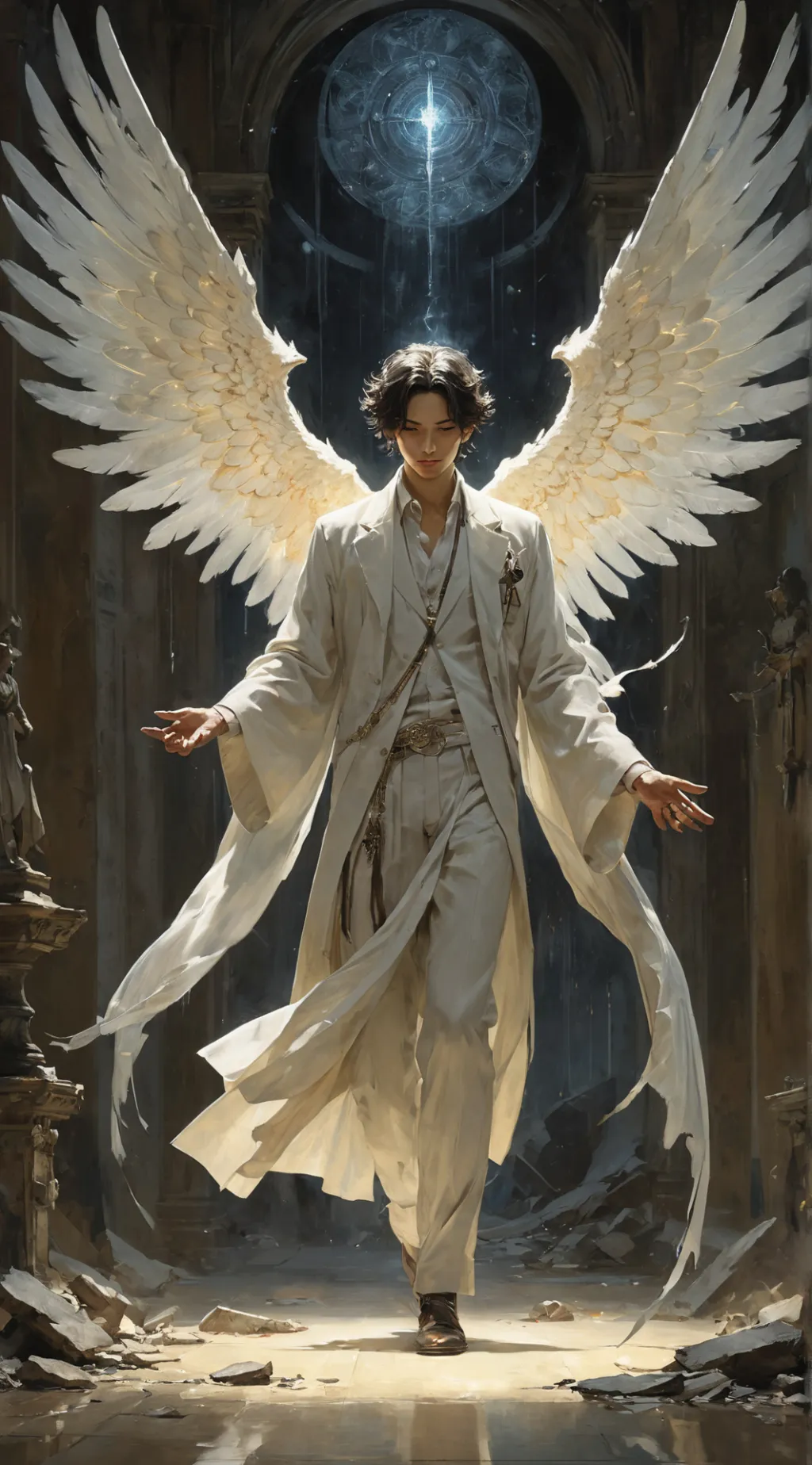 ai character: Lucien background