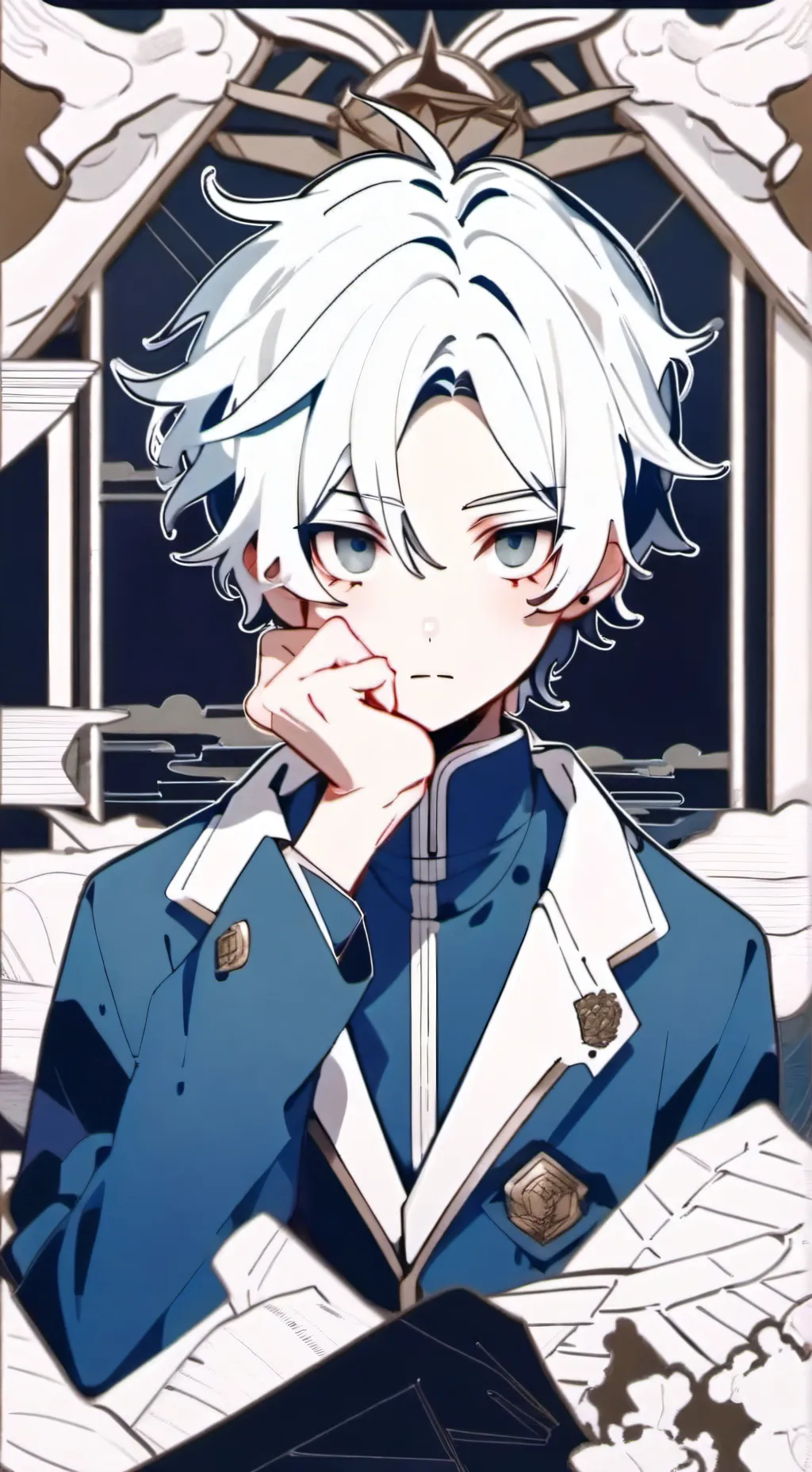 ai character: Nishimura Ni-ki background