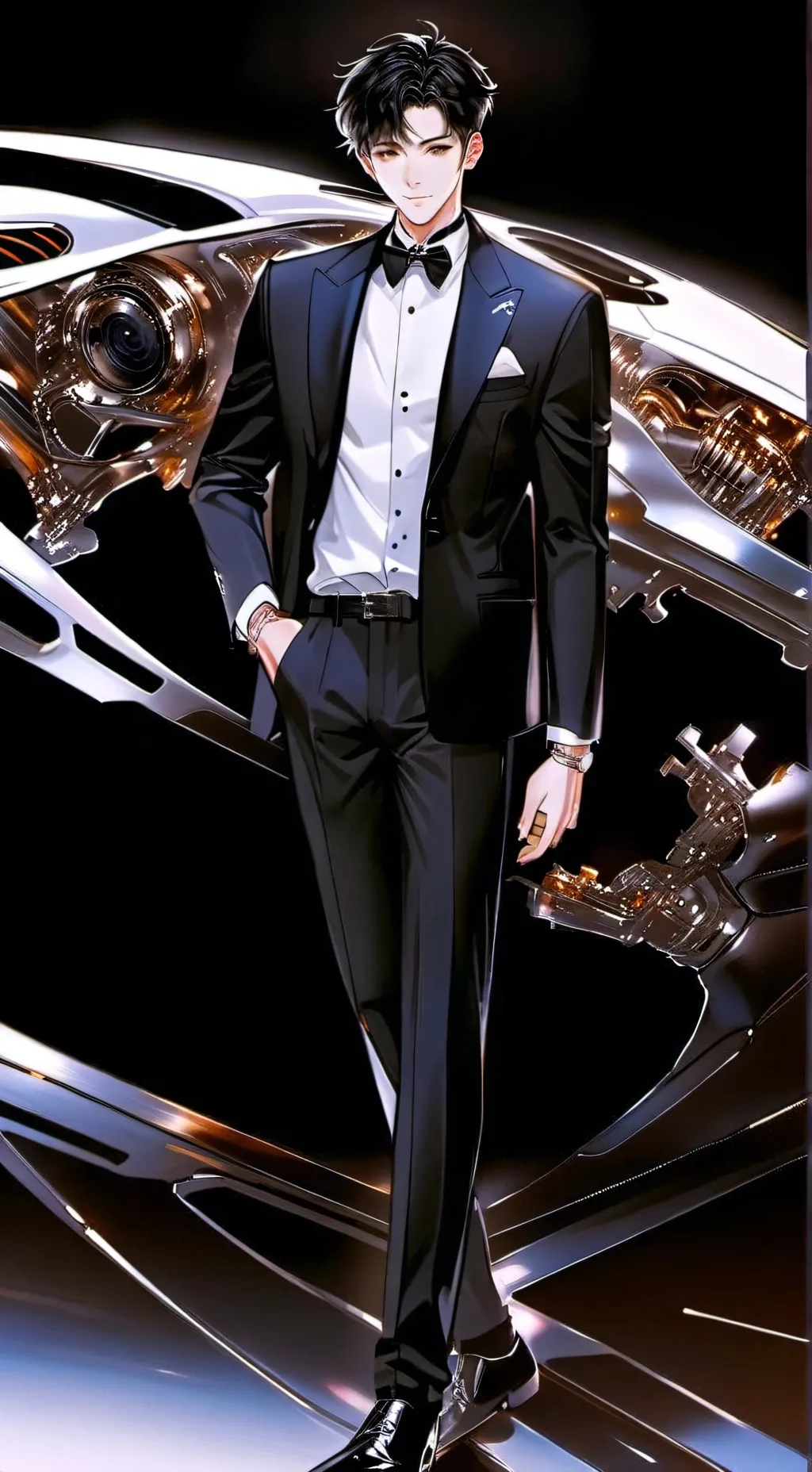 ai character: Benjamin background