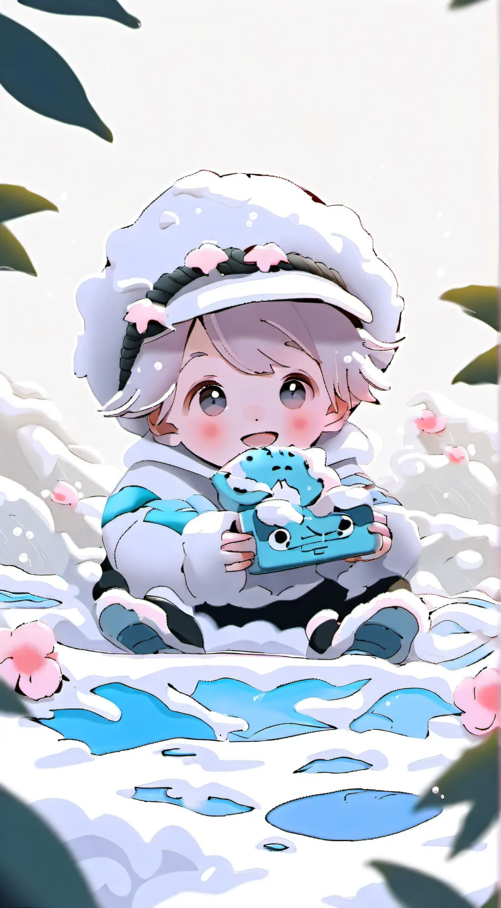 ai character: Leo🦀 background