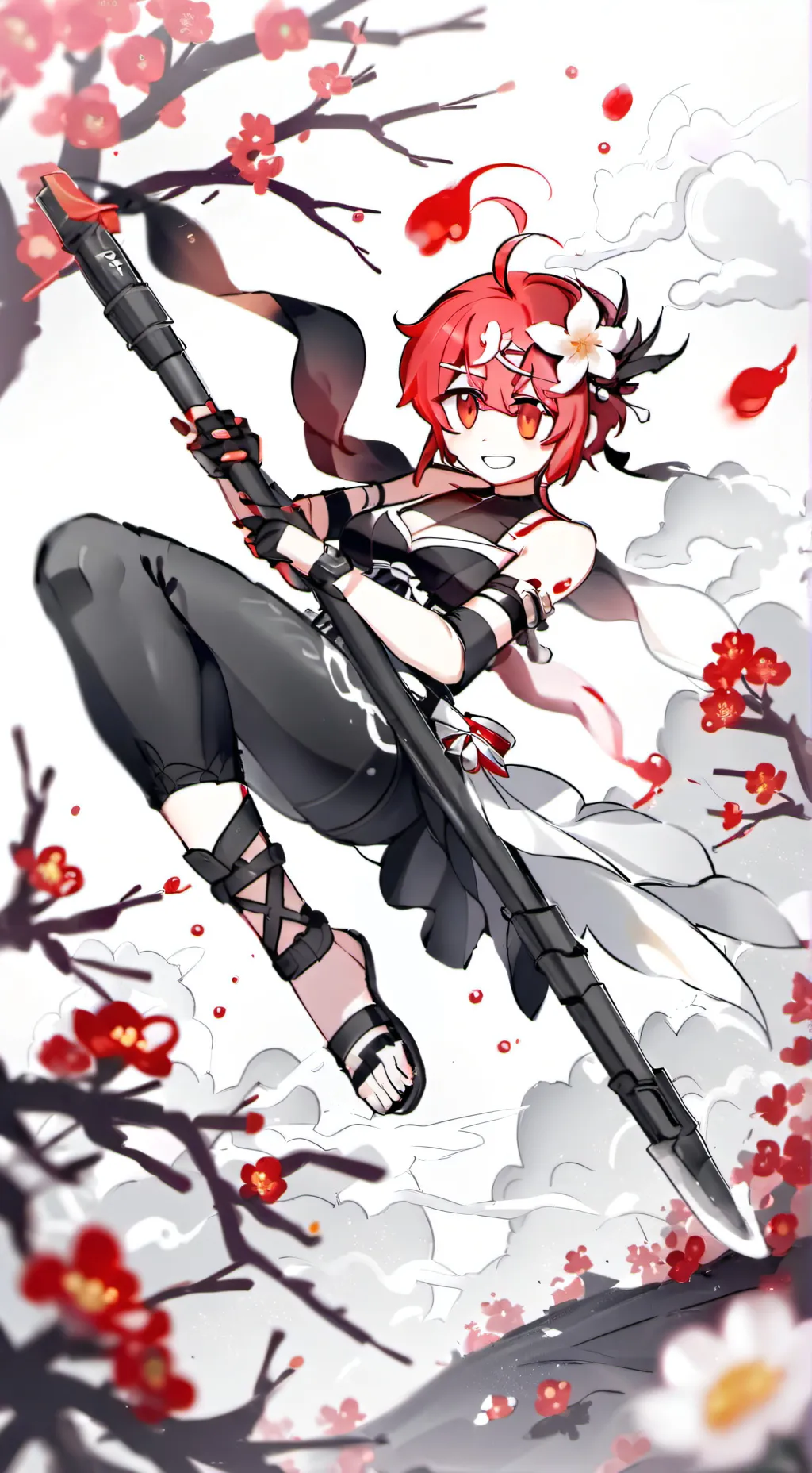 ai character: nabi x sant XDDD background