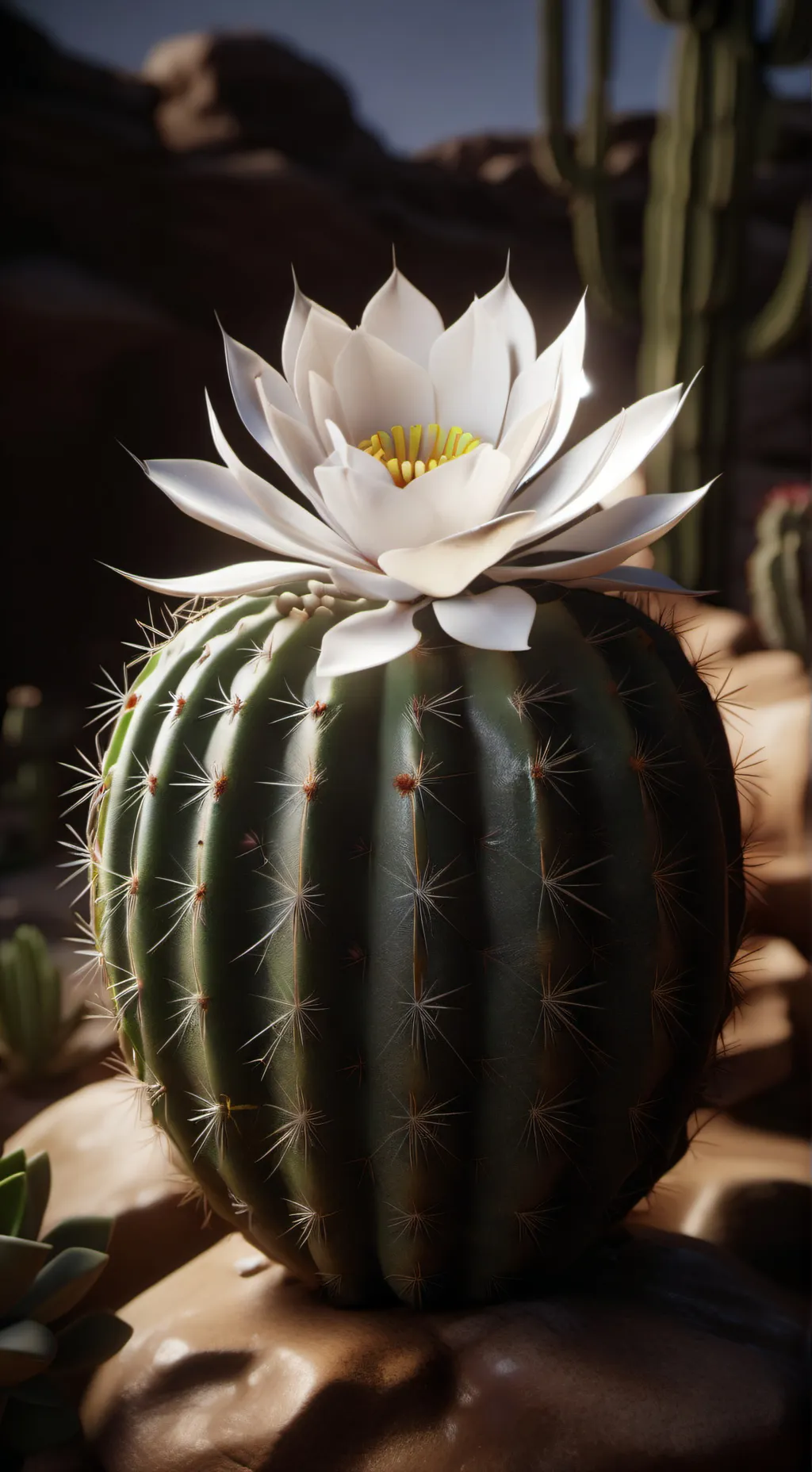 ai character: spike background