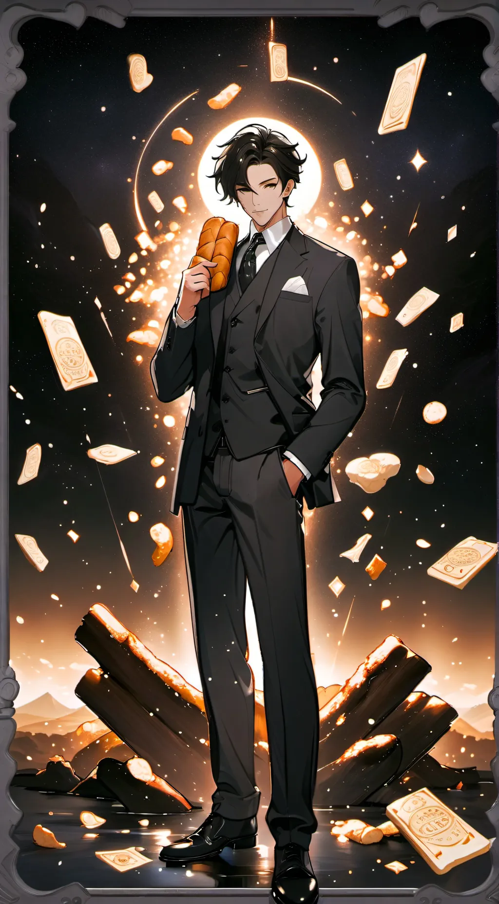 ai character: salesman background