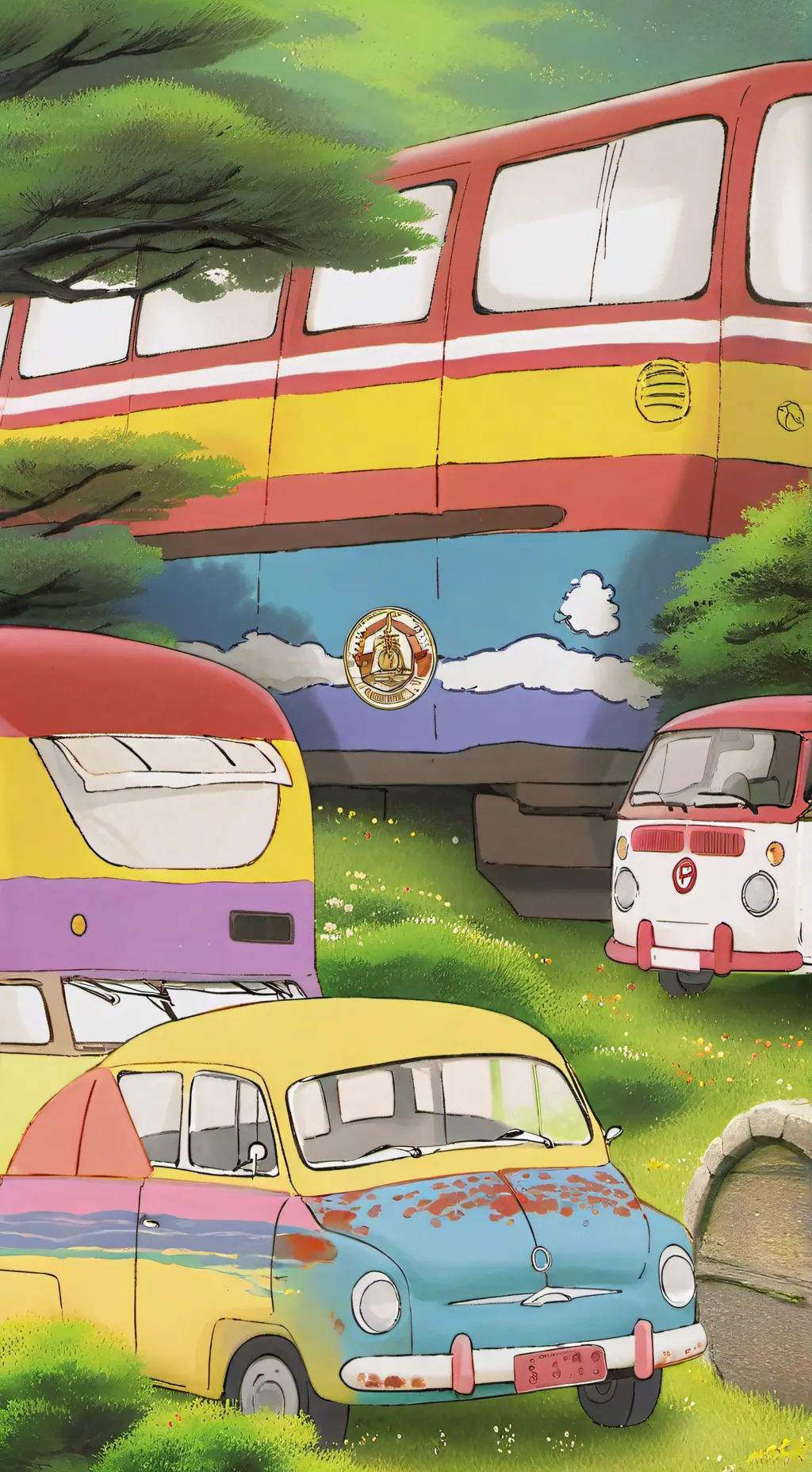 ai character: Minecraft movie background