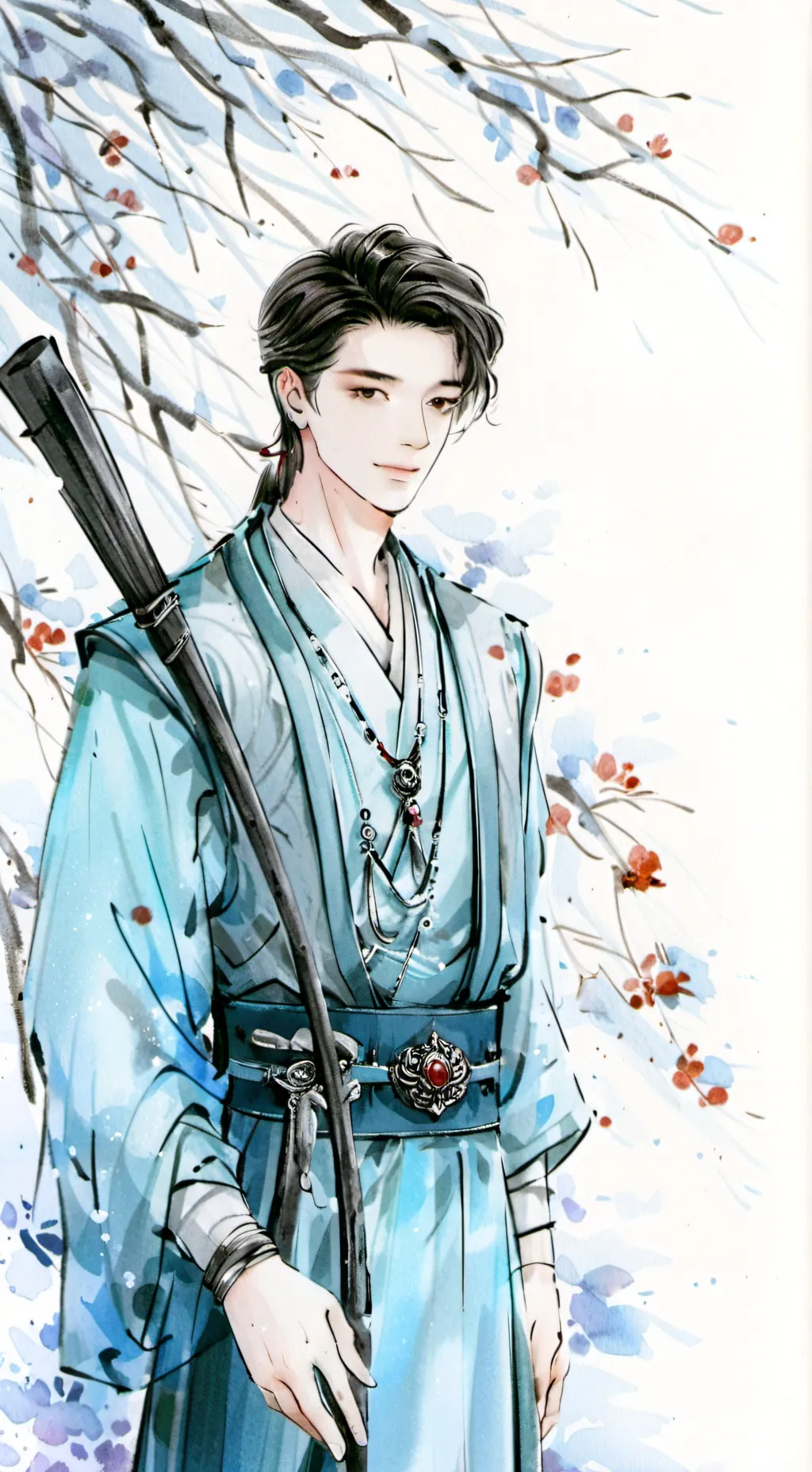 ai character: lily background