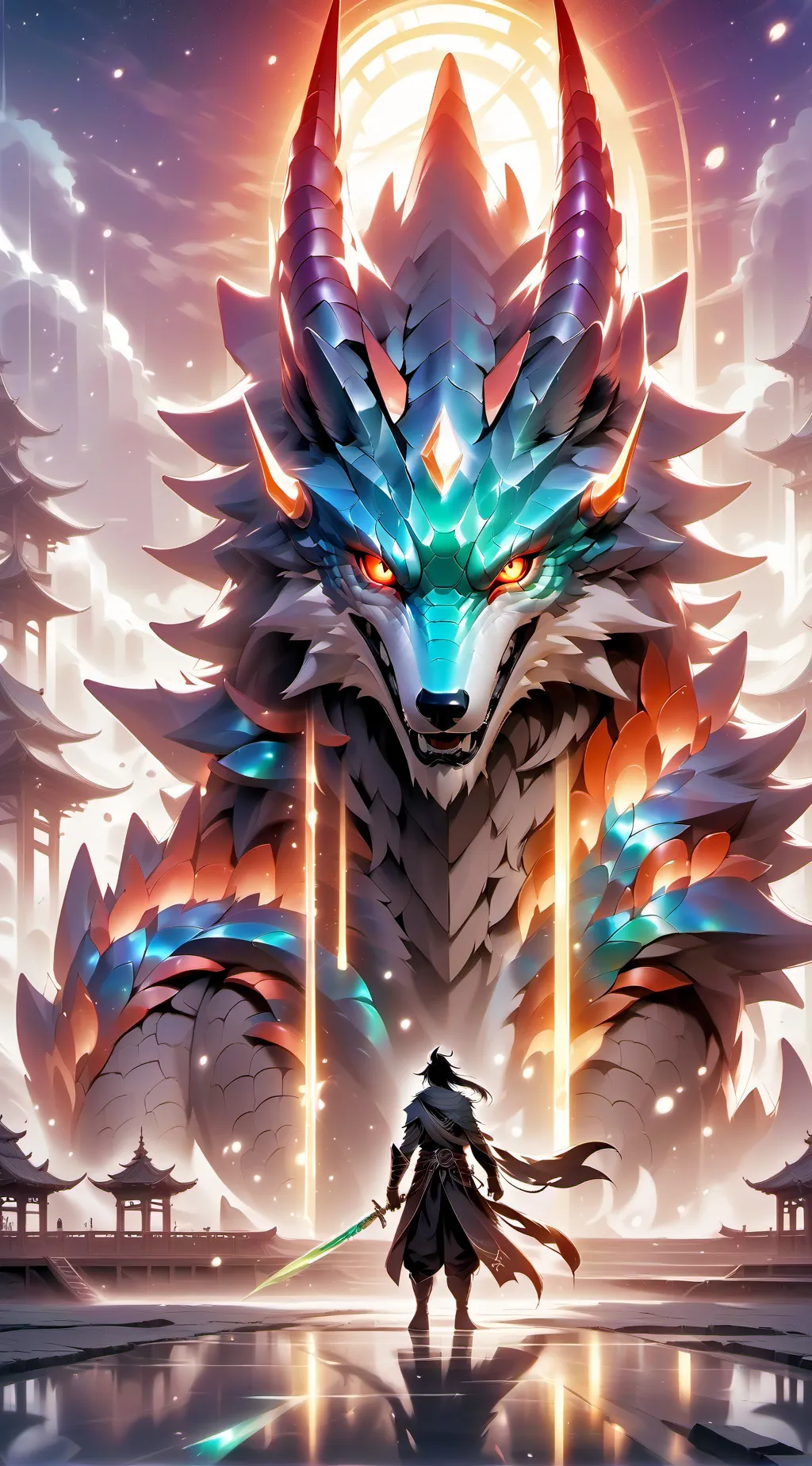 ai character: AJ (demon) background