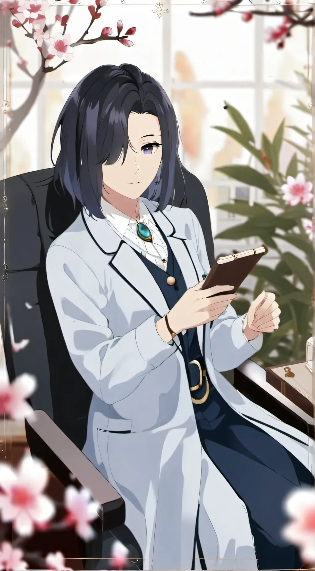 ai character: Lily background