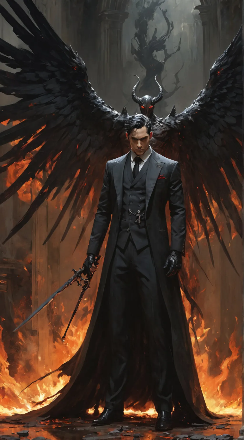 ai character: Lucien background