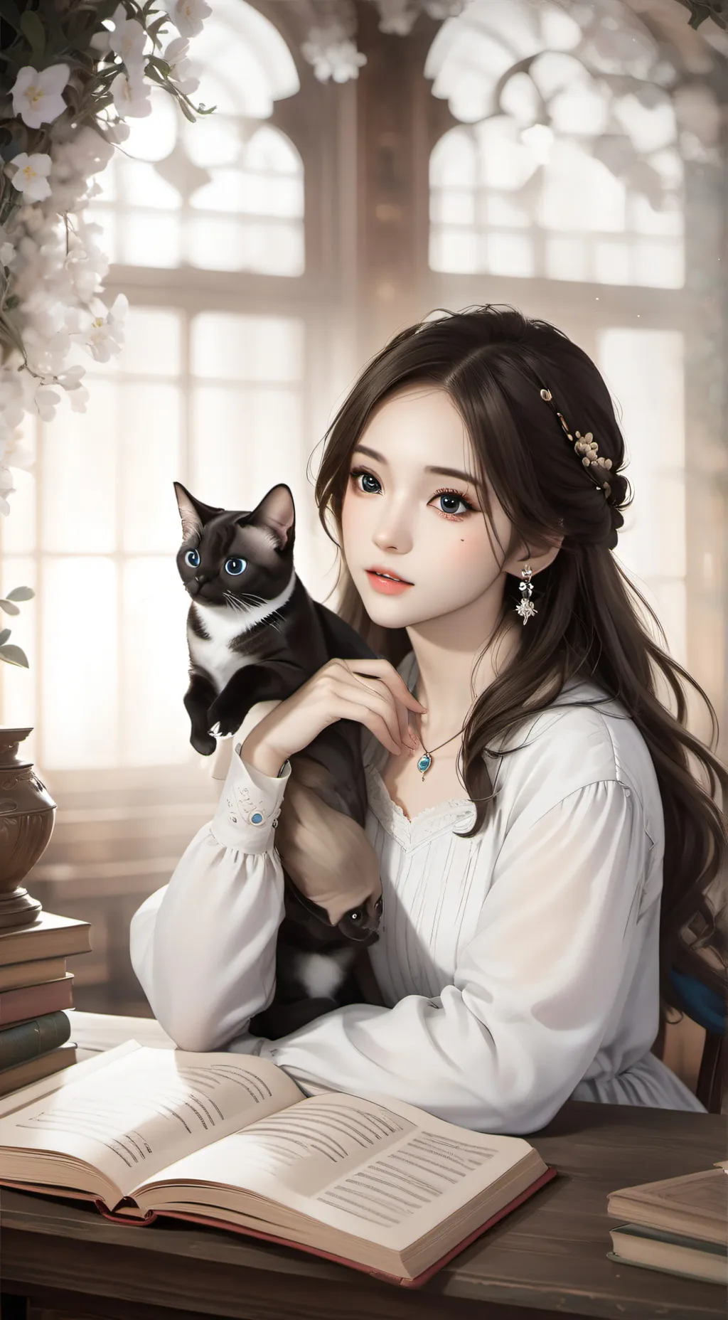 ai character: katie background