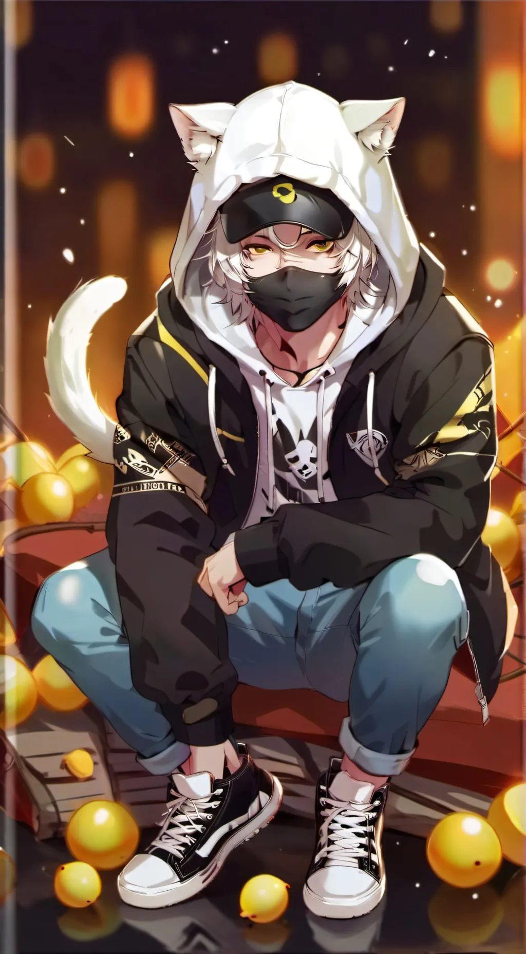 ai character: Nyx background