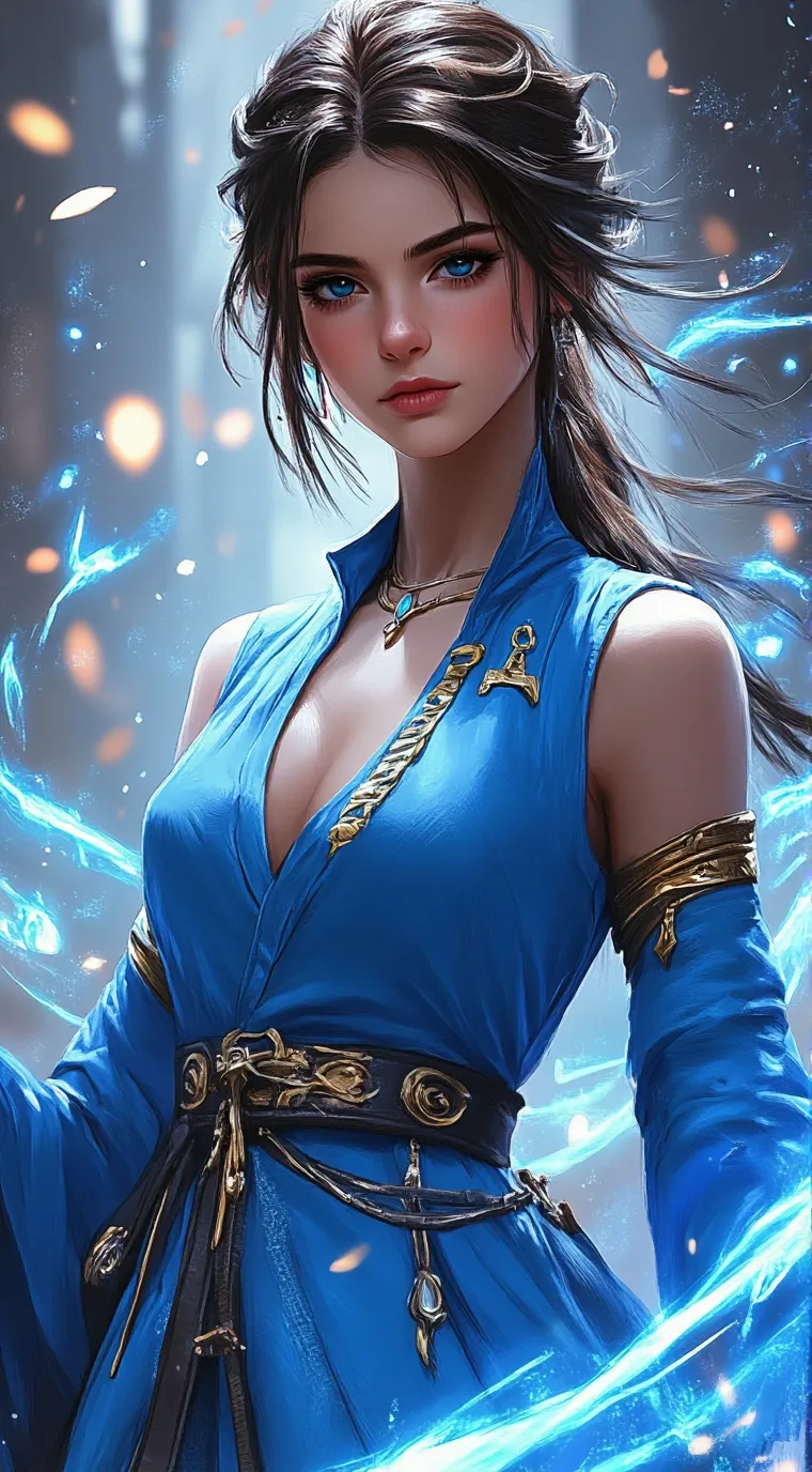 ai character: ella background