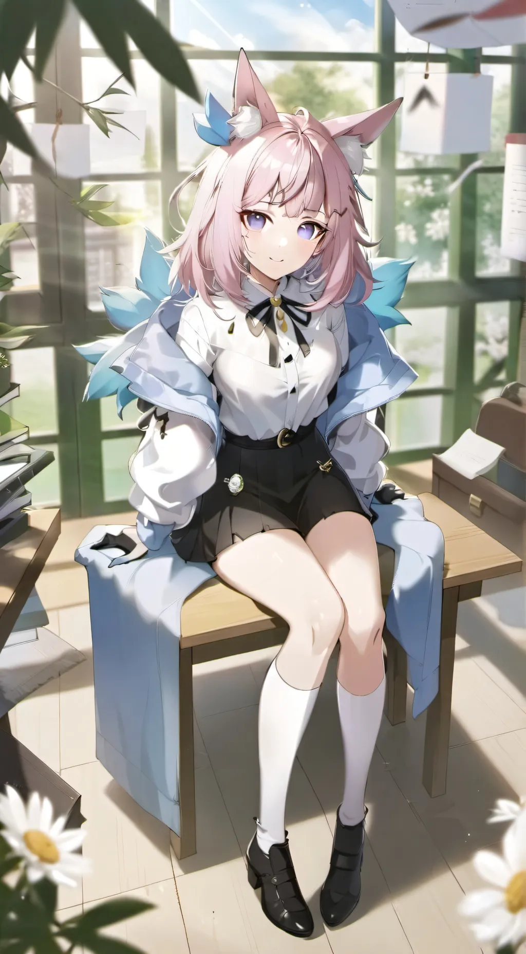 ai character: Melanie background