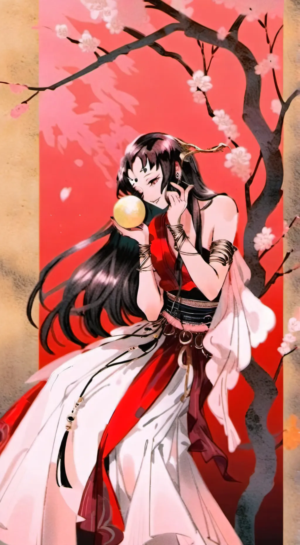 ai character: yoriichi x uta background