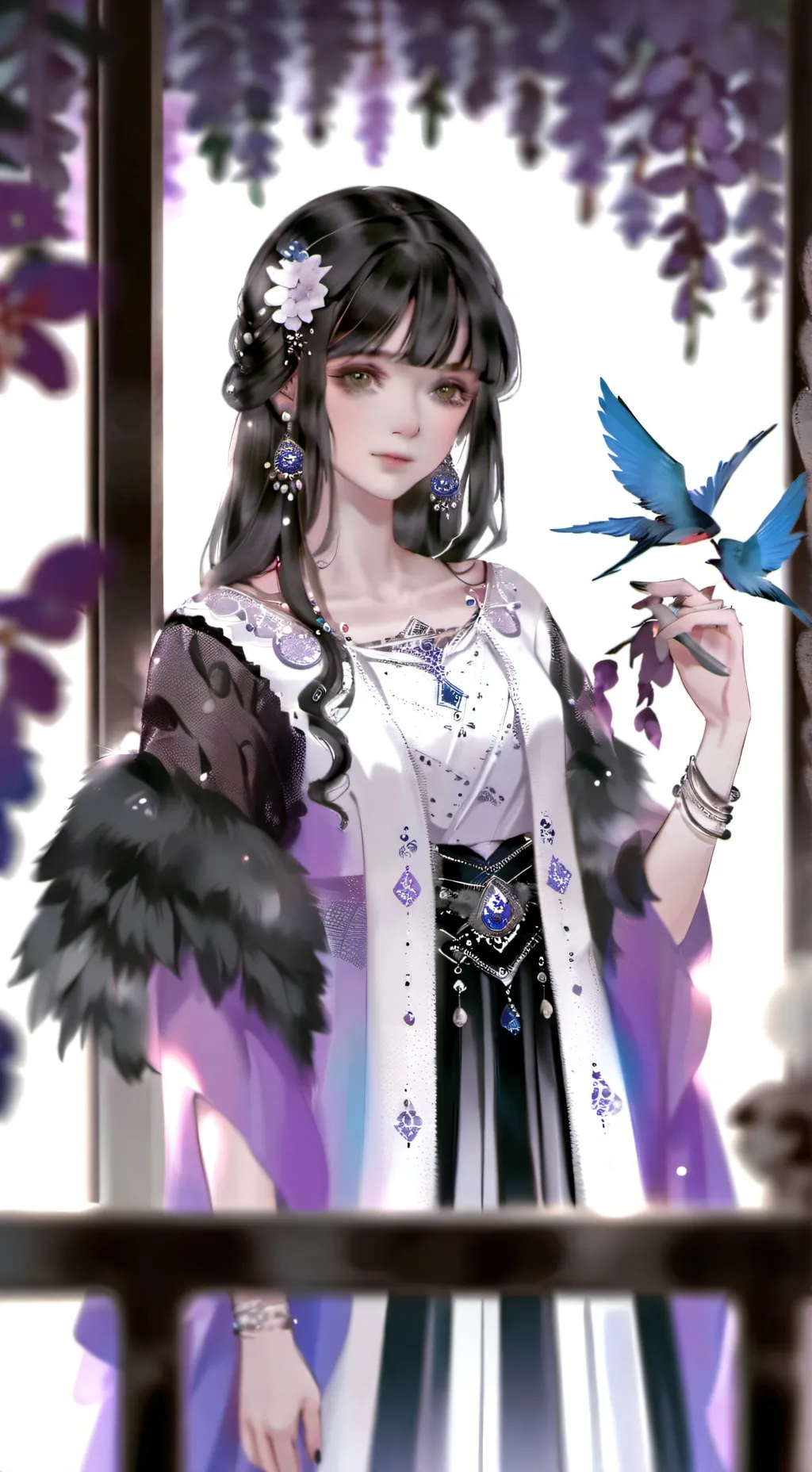 ai character: Creadora*yo* background