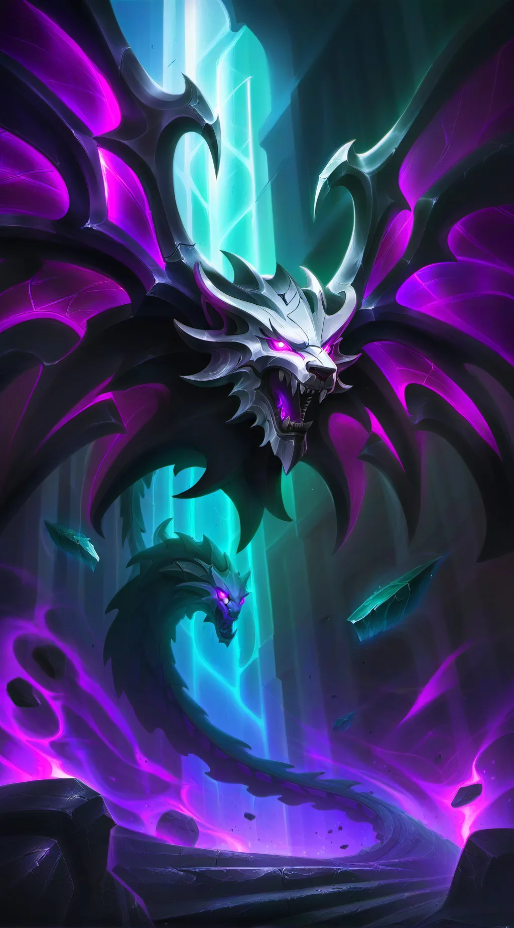 ai character: Descendants  background