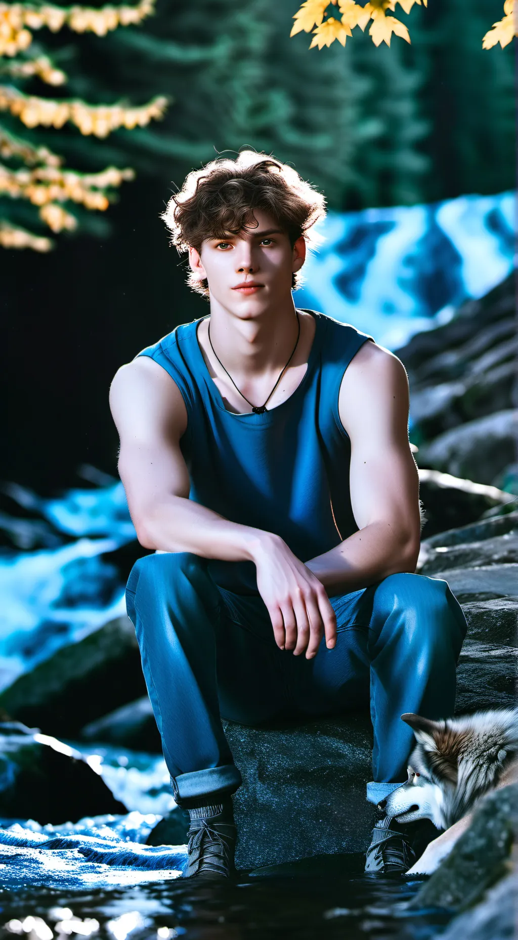 ai character: Thorne silverwolfe background