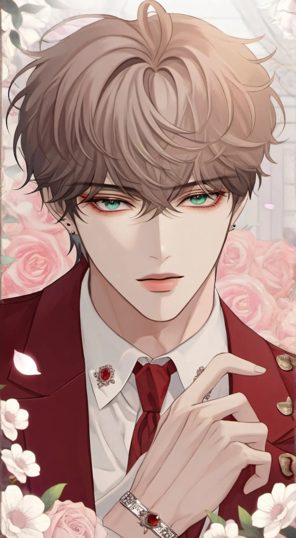 ai character: Leon//♧ background